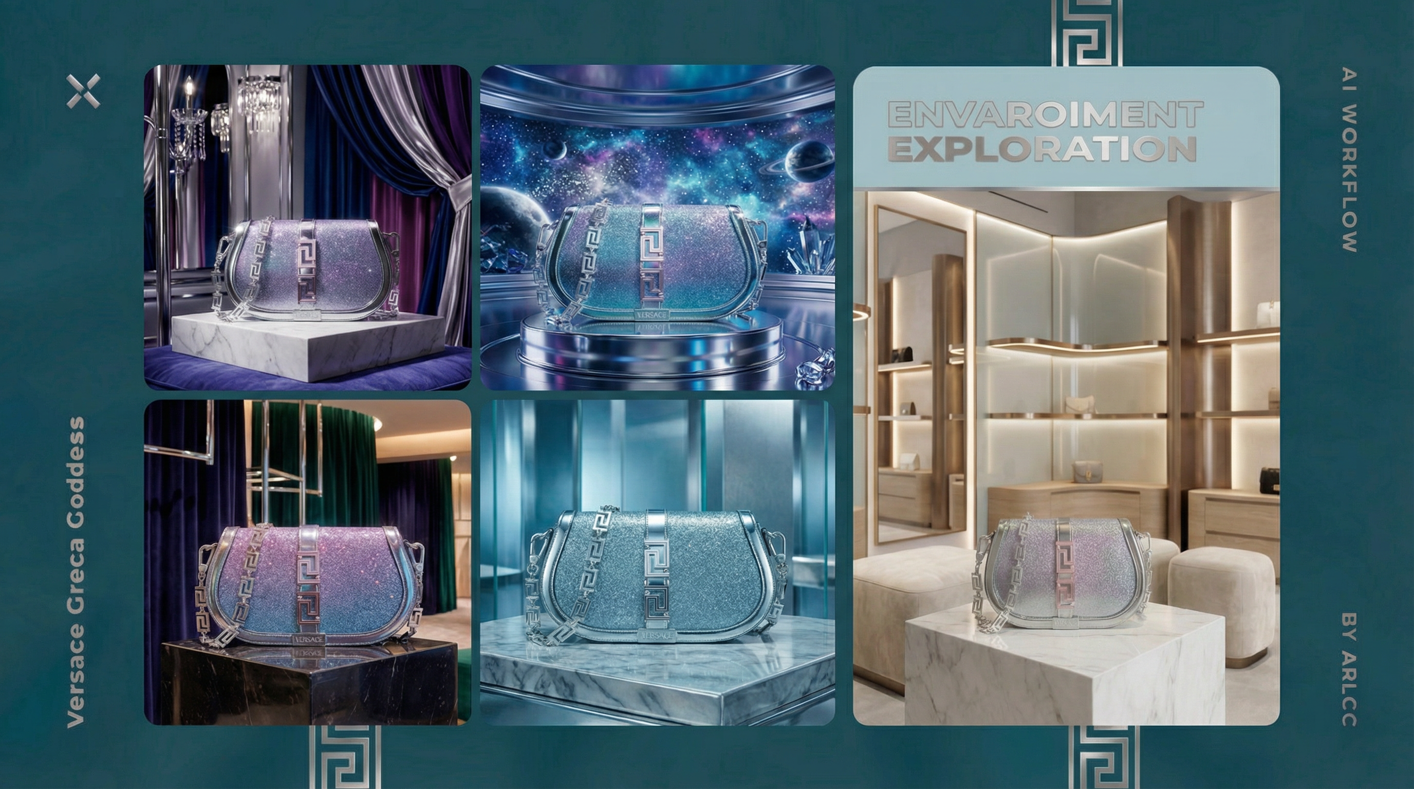 Versace Greca Goddess | Визуальное переосмысление — Изображение №7 — 3D, Анимация на Dprofile