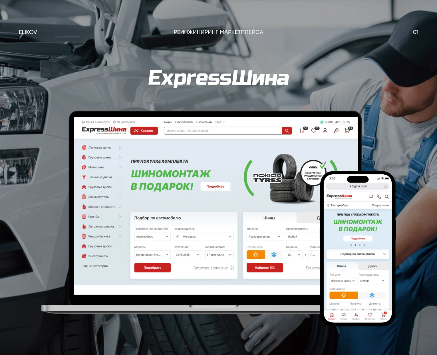 ExpressShina - Reengineering The Marketplace на Dprofile