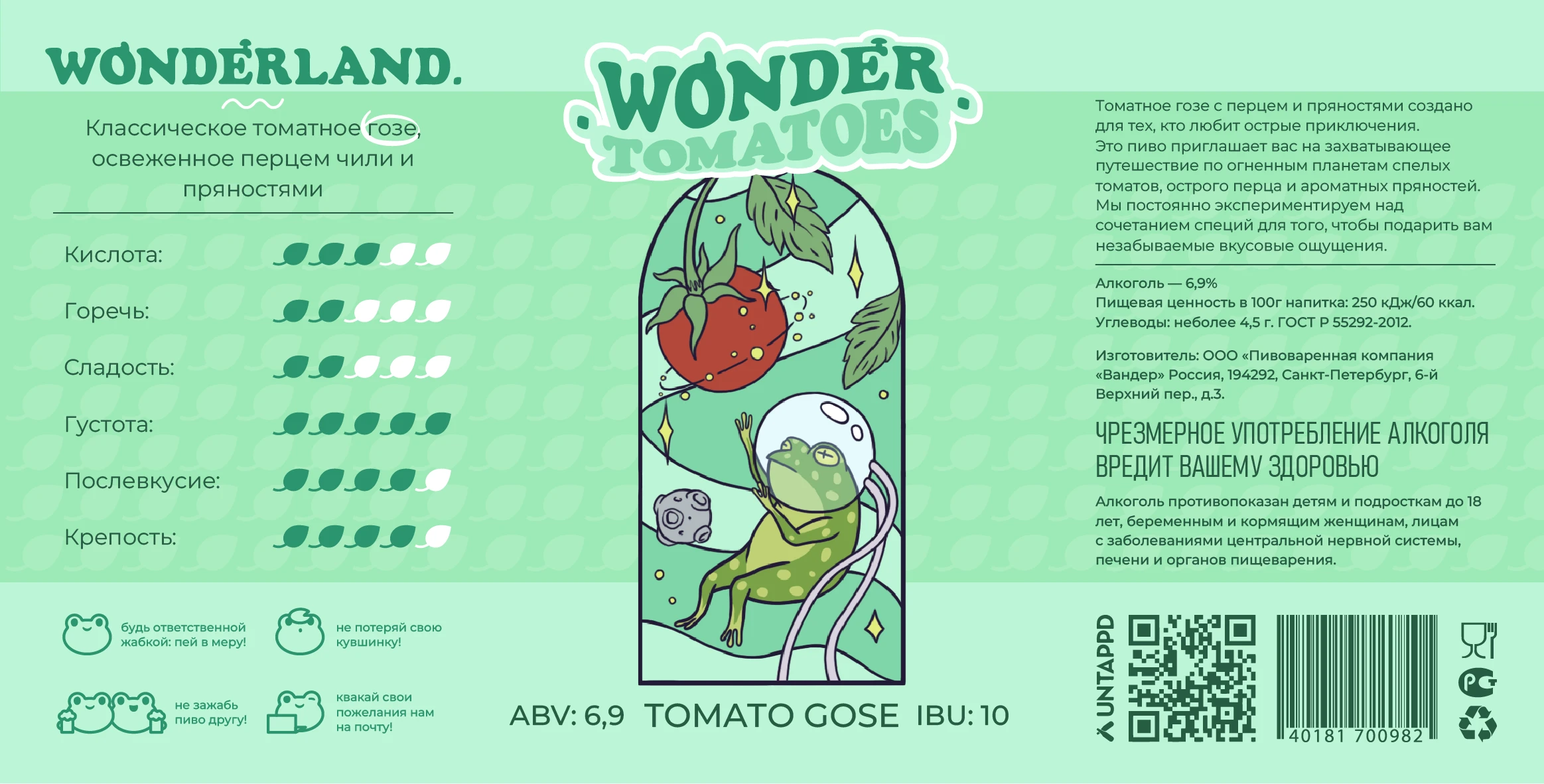 Wonderland: фирменный стиль и упаковка крафтового пива — Изображение №11 — Брендинг, Иллюстрация на Dprofile