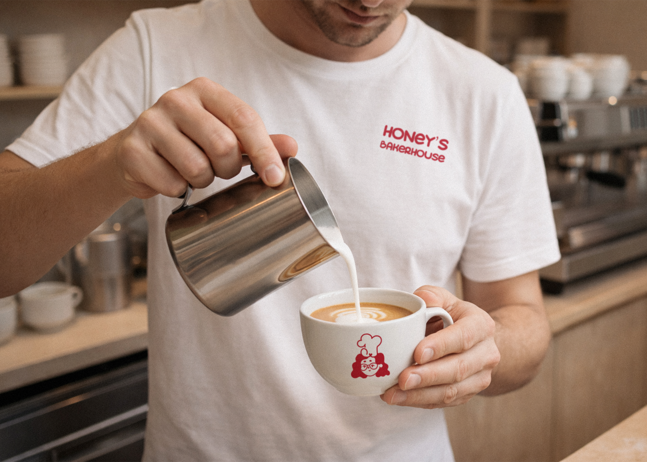 Honey's Bakerhouse: фирменный стиль пекарни из ОАЭ — Изображение №13 — Брендинг, Иллюстрация на Dprofile