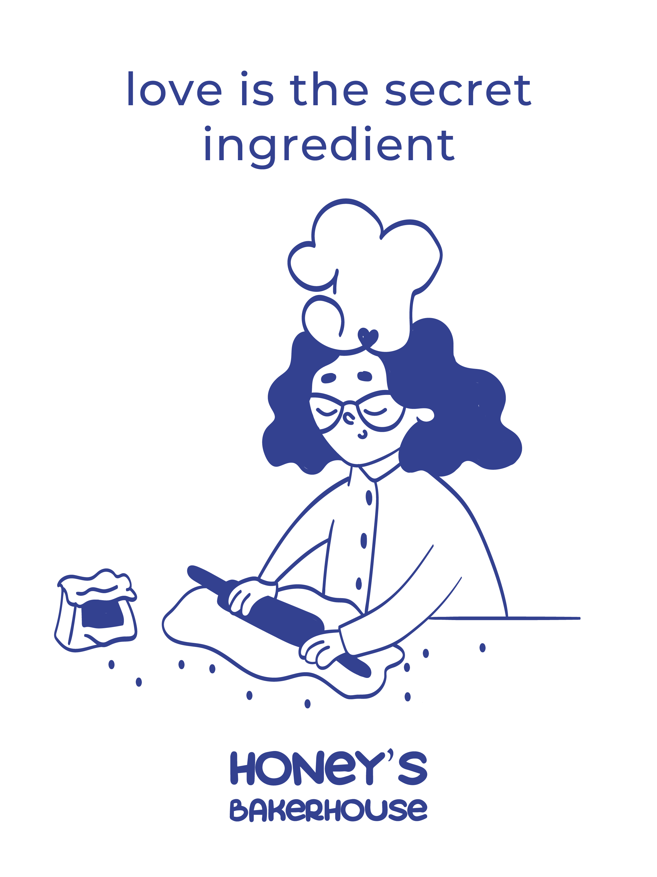 Honey's Bakerhouse: фирменный стиль пекарни из ОАЭ — Изображение №5 — Брендинг, Иллюстрация на Dprofile