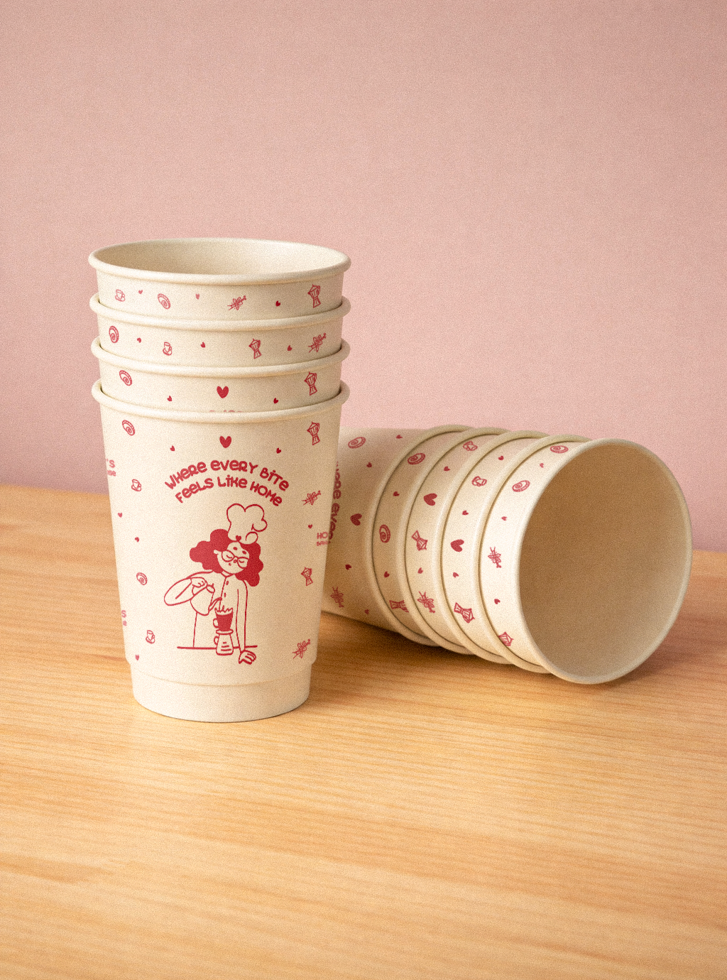 Honey's Bakerhouse: фирменный стиль пекарни из ОАЭ — Изображение №23 — Брендинг, Иллюстрация на Dprofile