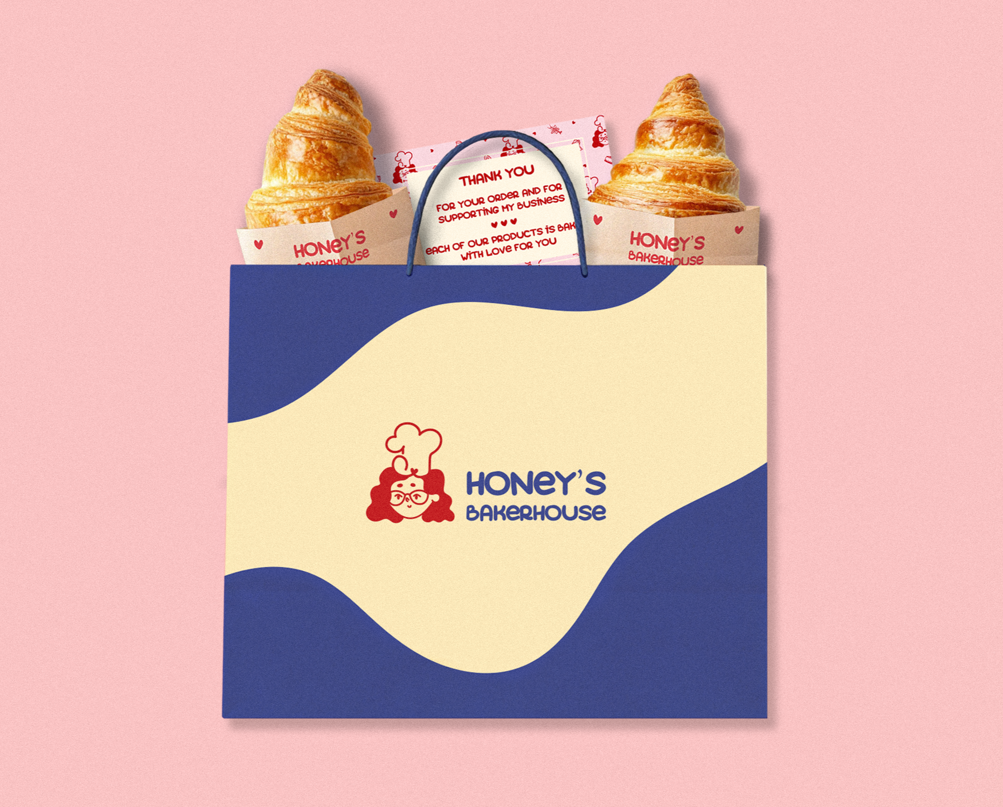 Honey's Bakerhouse: фирменный стиль пекарни из ОАЭ — Изображение №11 — Брендинг, Иллюстрация на Dprofile