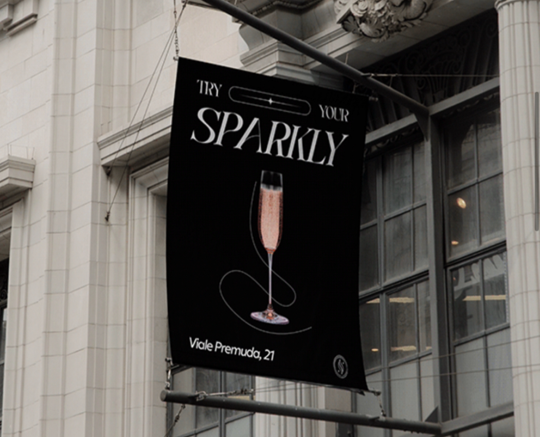 SPARKLY | фирменный стиль ресторана  | брендинг — Брендинг на Dprofile