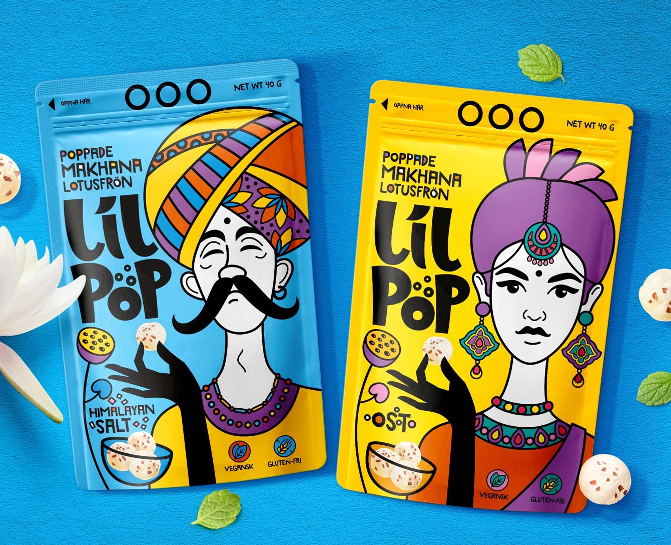 LilPop — Брендинг, Иллюстрация на Dprofile