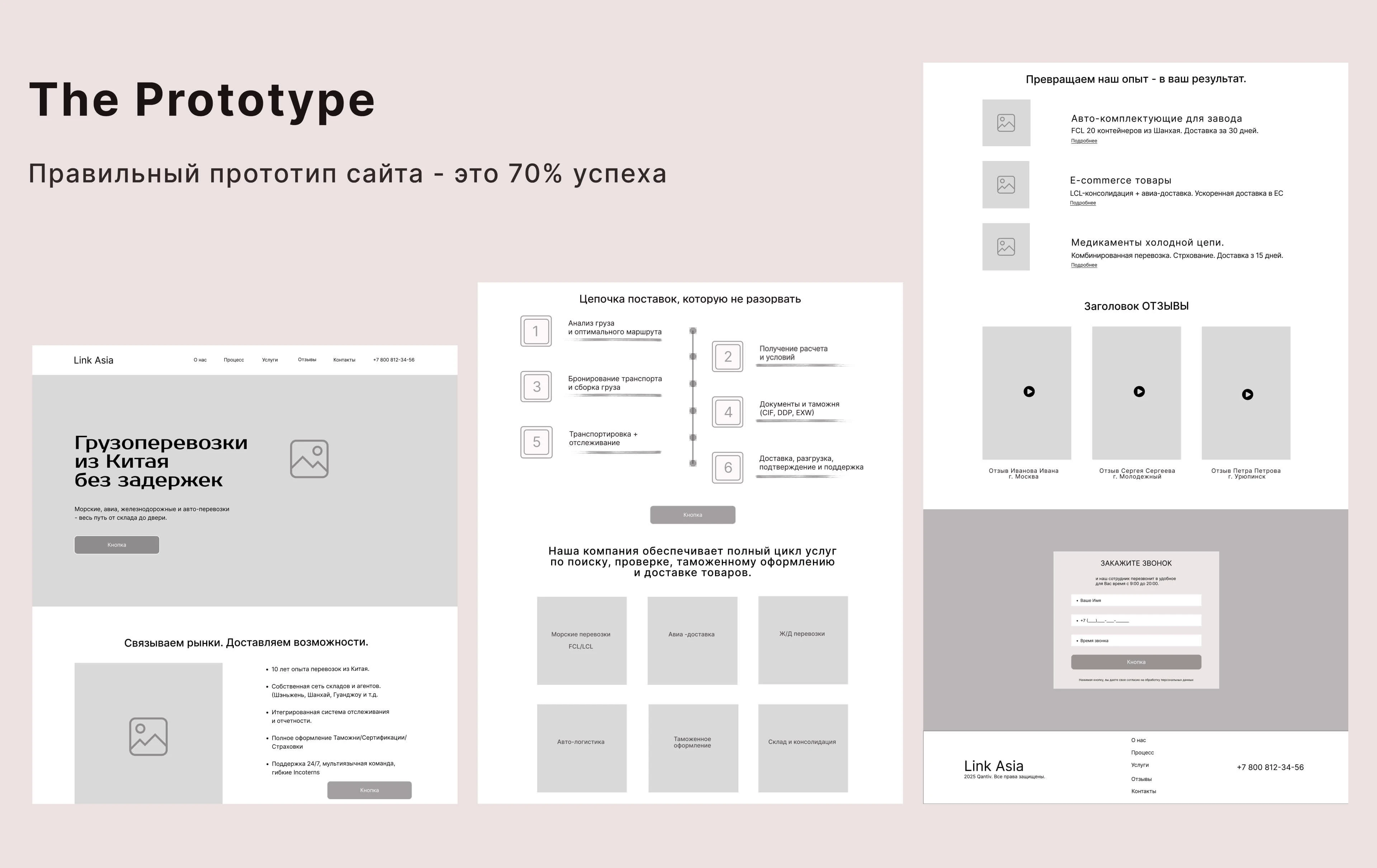 Website of a logistics company — Изображение №5 — Интерфейсы, Маркетинг на Dprofile