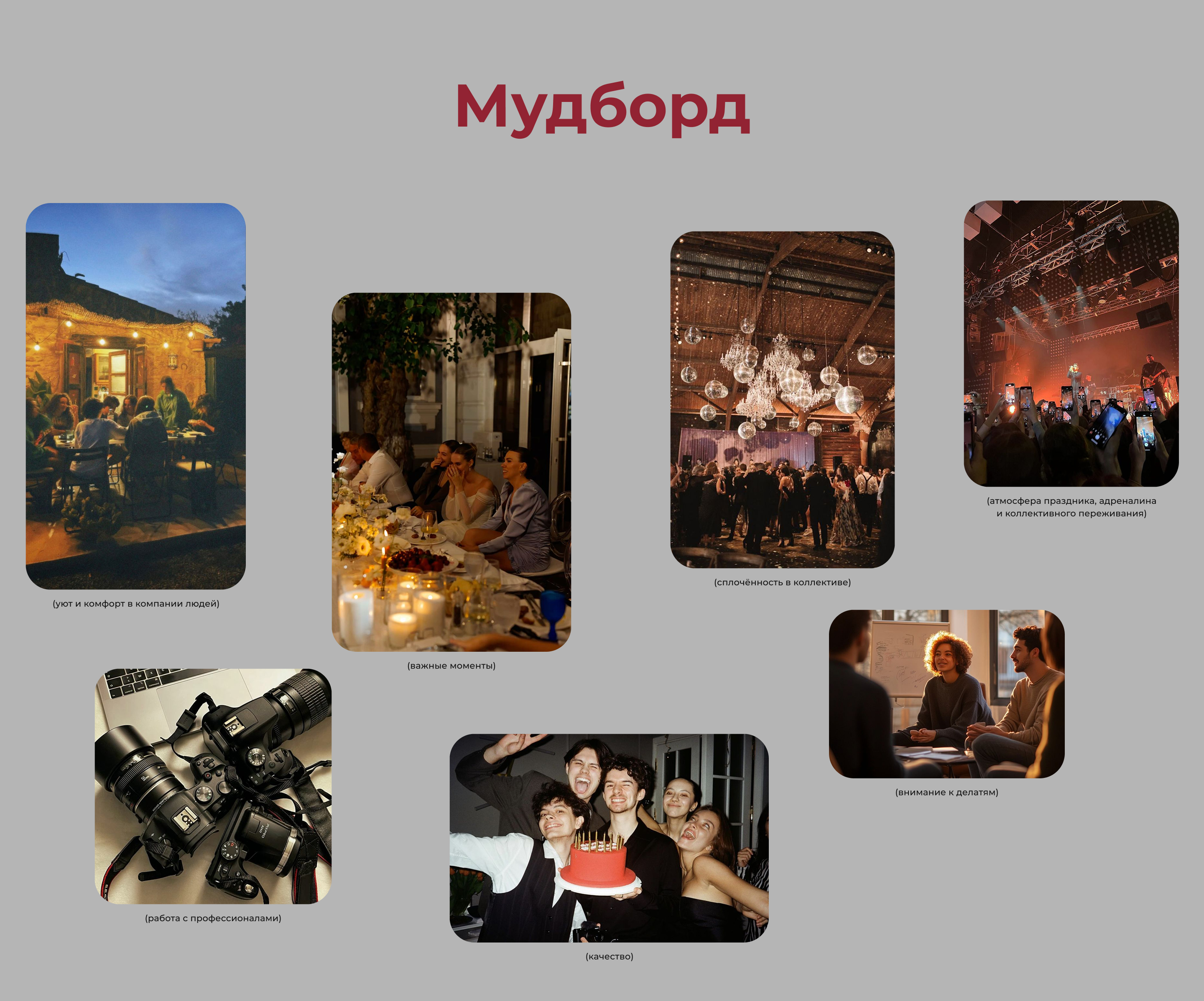 Event agency | WebDesing — Изображение №3 — Интерфейсы, Архитектура на Dprofile