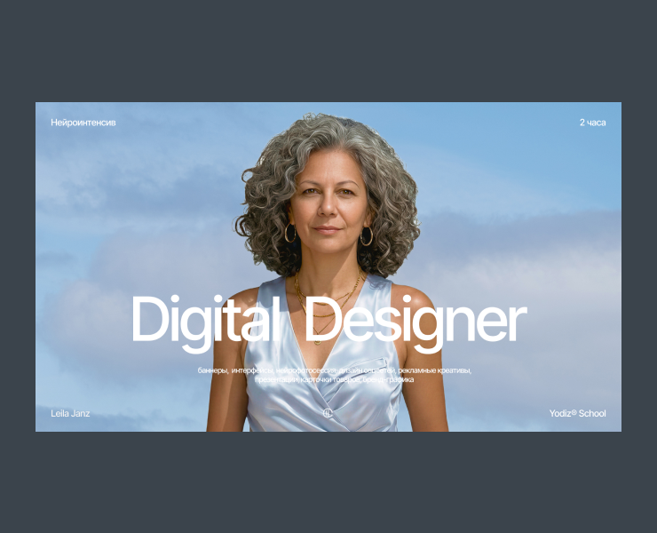 Yodiz® x Leila Janz — Интерфейсы, Графика на Dprofile