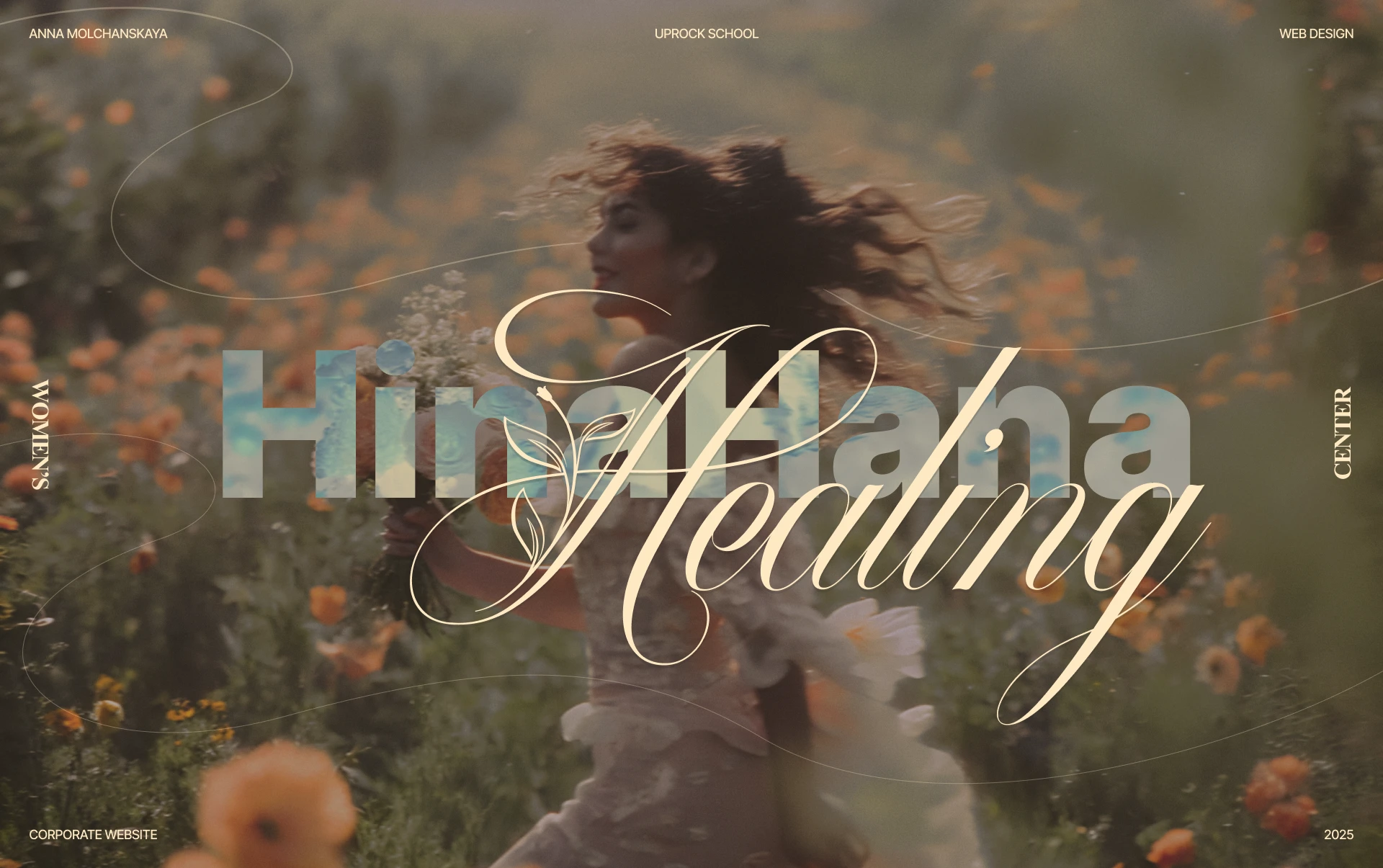HinaHana Healing | Corporate website — Изображение №1 — Интерфейсы, Брендинг на Dprofile