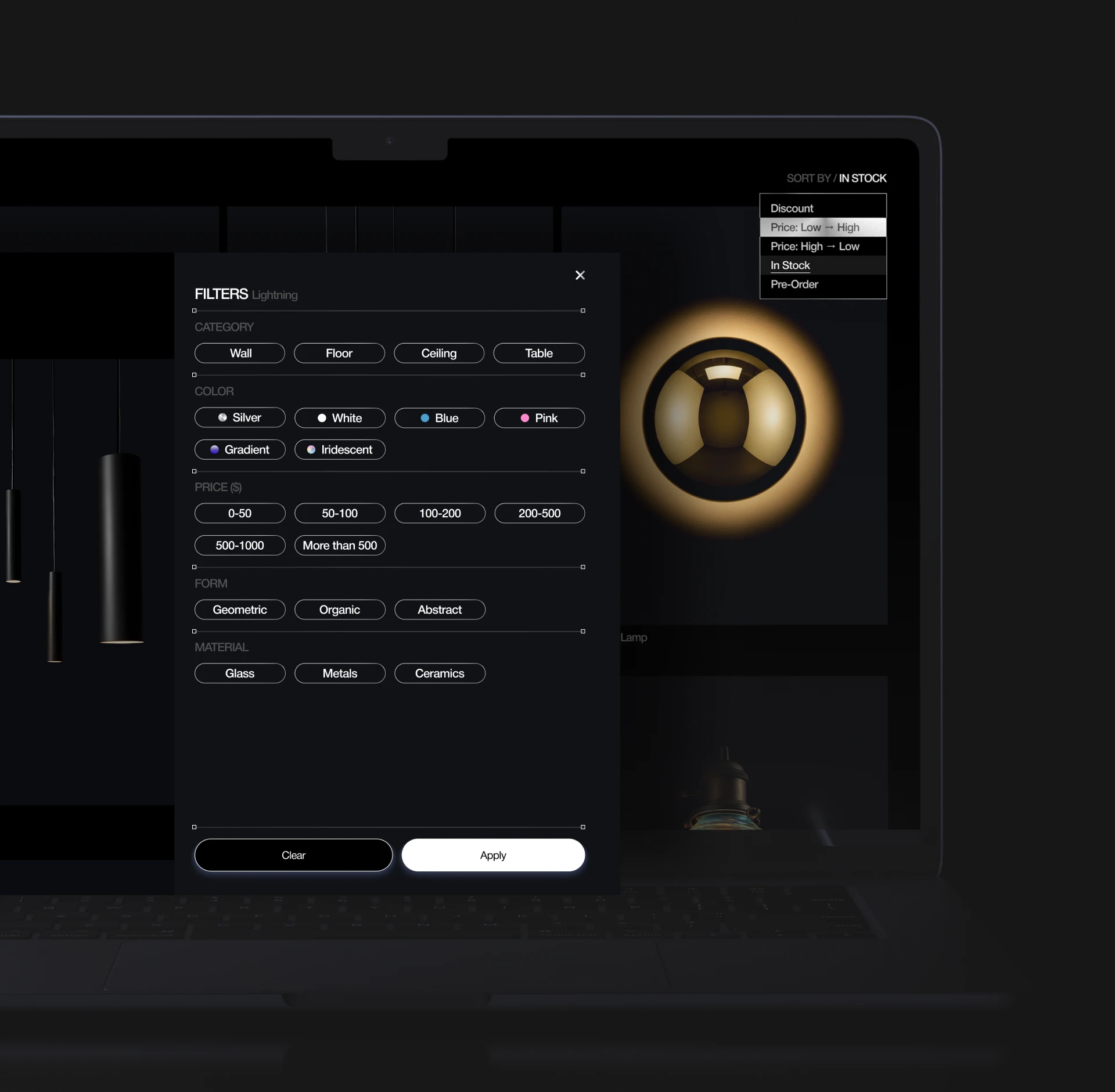 LUMIRAI| E-COMMERCE WEBSITE — Изображение №6 — Интерфейсы, Брендинг на Dprofile