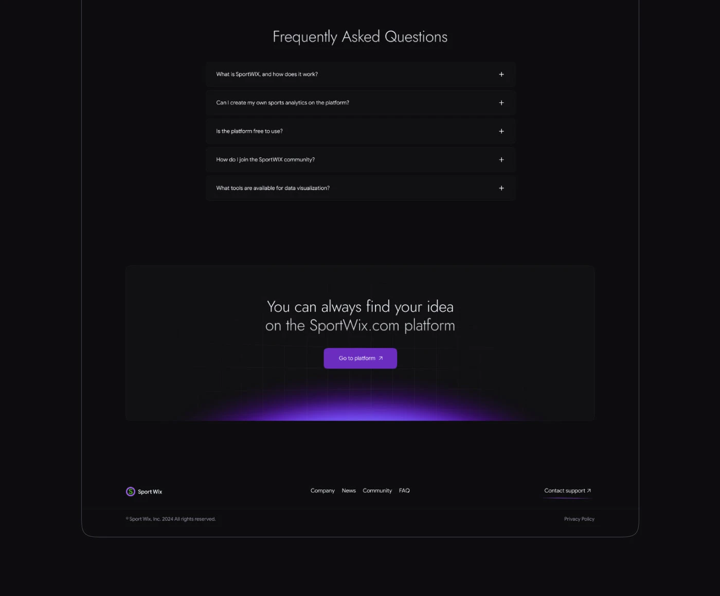 Sport analytics | SportWix — Изображение №9 — Интерфейсы на Dprofile
