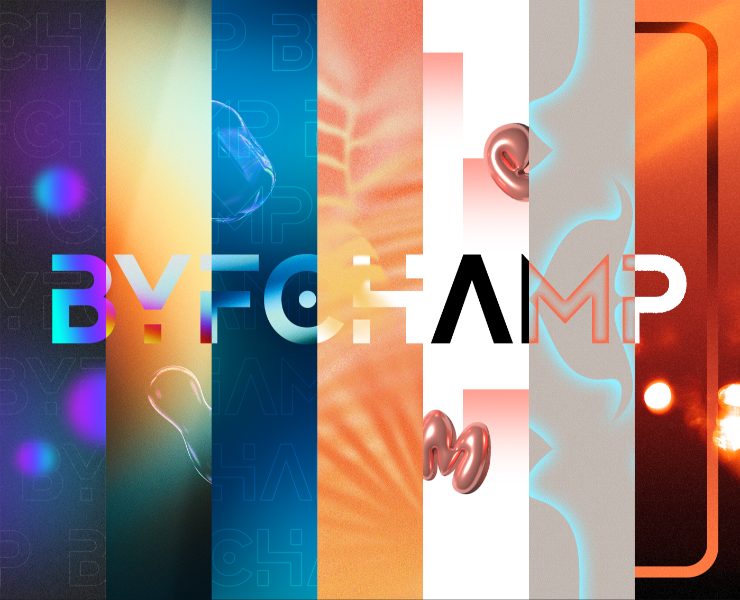 BYFCHAMP – Event Identity — Брендинг, Графика на Dprofile