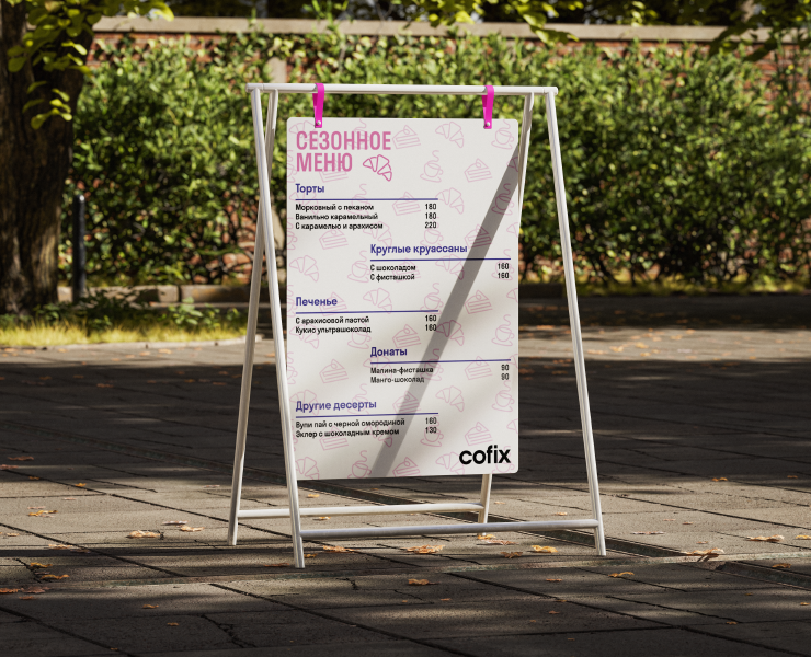 Учебный проект Cofix на Dprofile