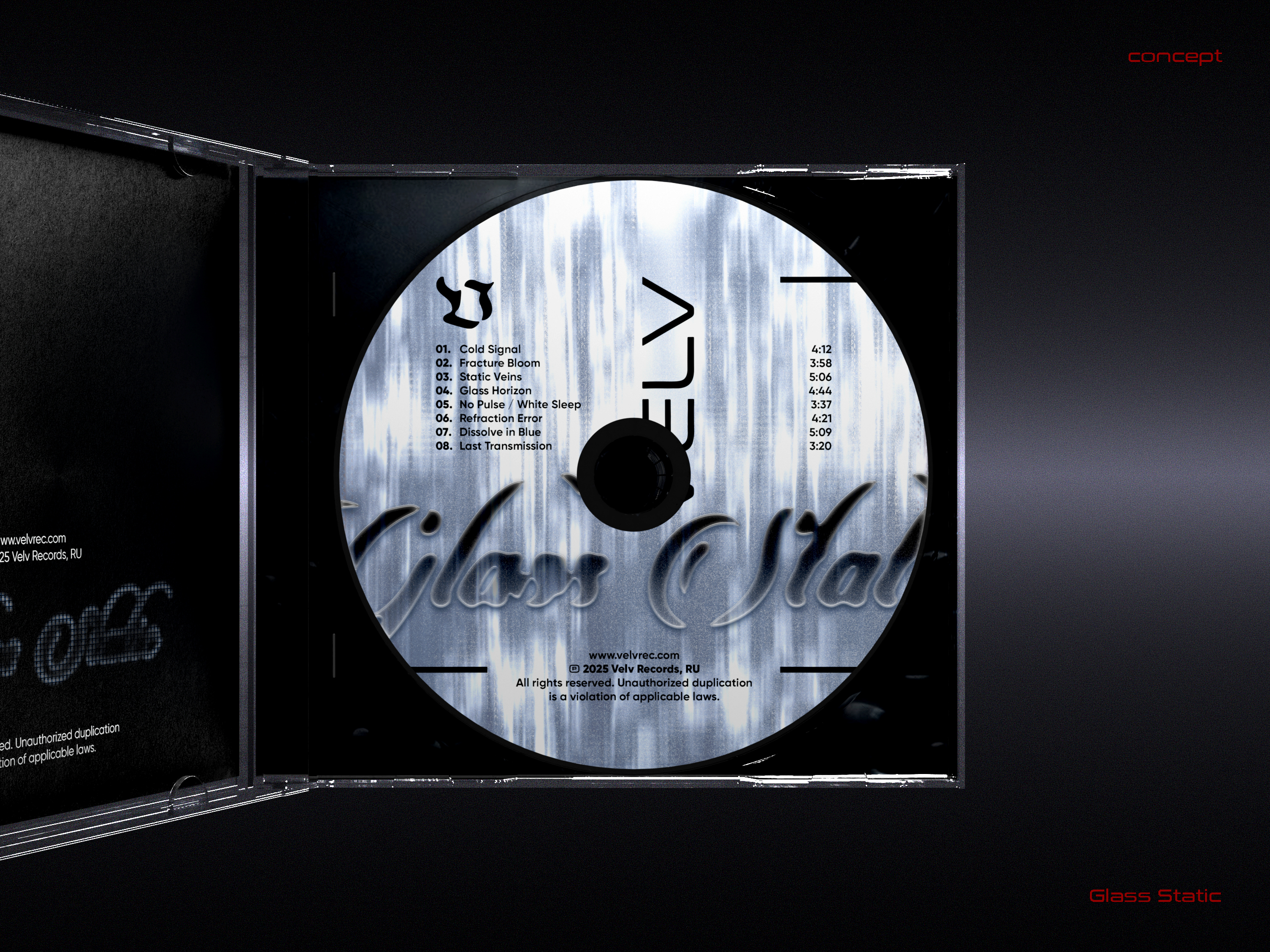 Концепция альбома Glass Static — Изображение №6 — Графика на Dprofile