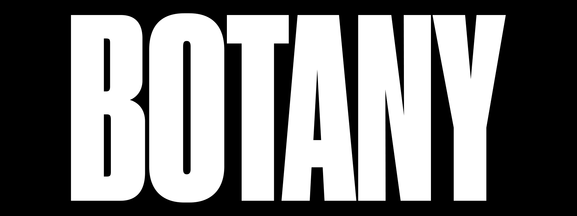 BOTANY – серия плакатов — Изображение №1 — Графика, Маркетинг на Dprofile