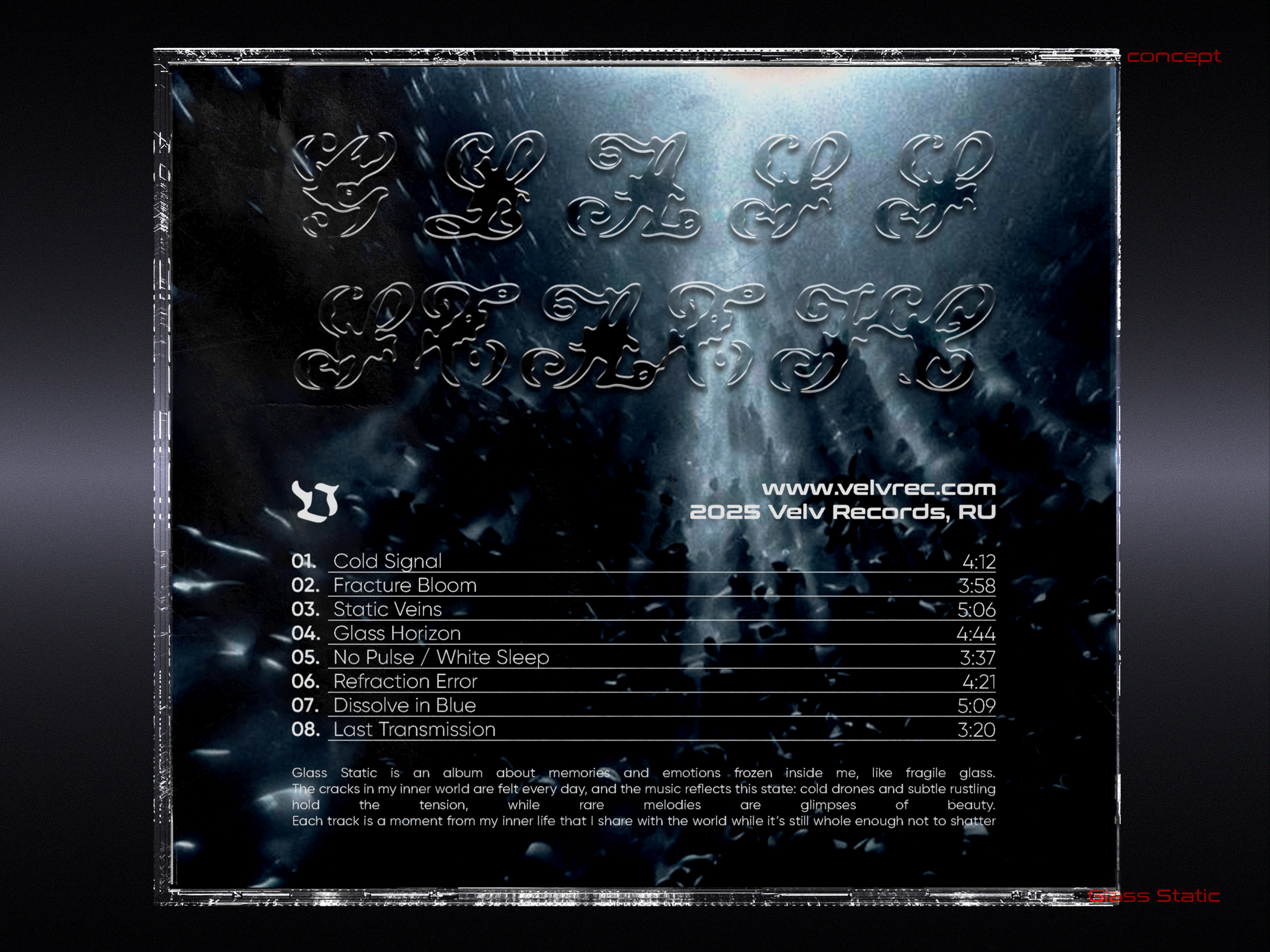 Концепция альбома Glass Static — Изображение №10 — Графика на Dprofile