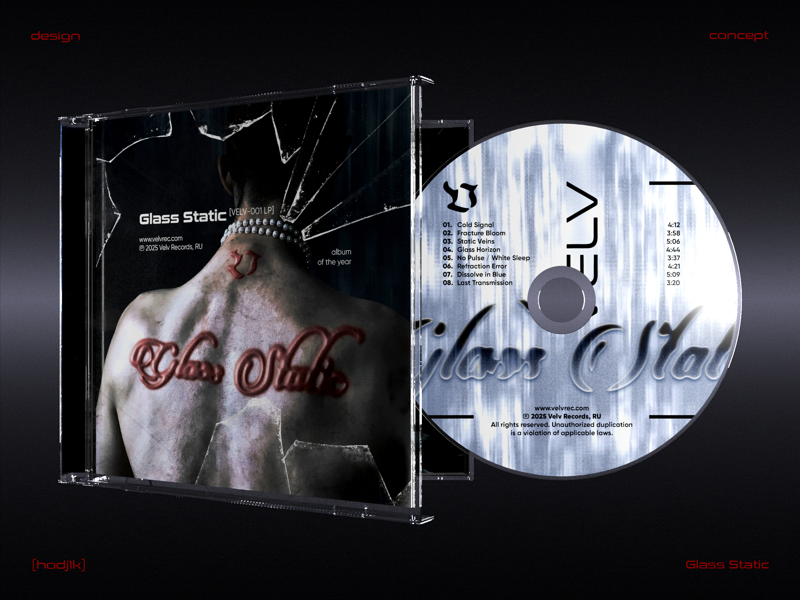 Концепция альбома Glass Static — Изображение №1 — Графика на Dprofile