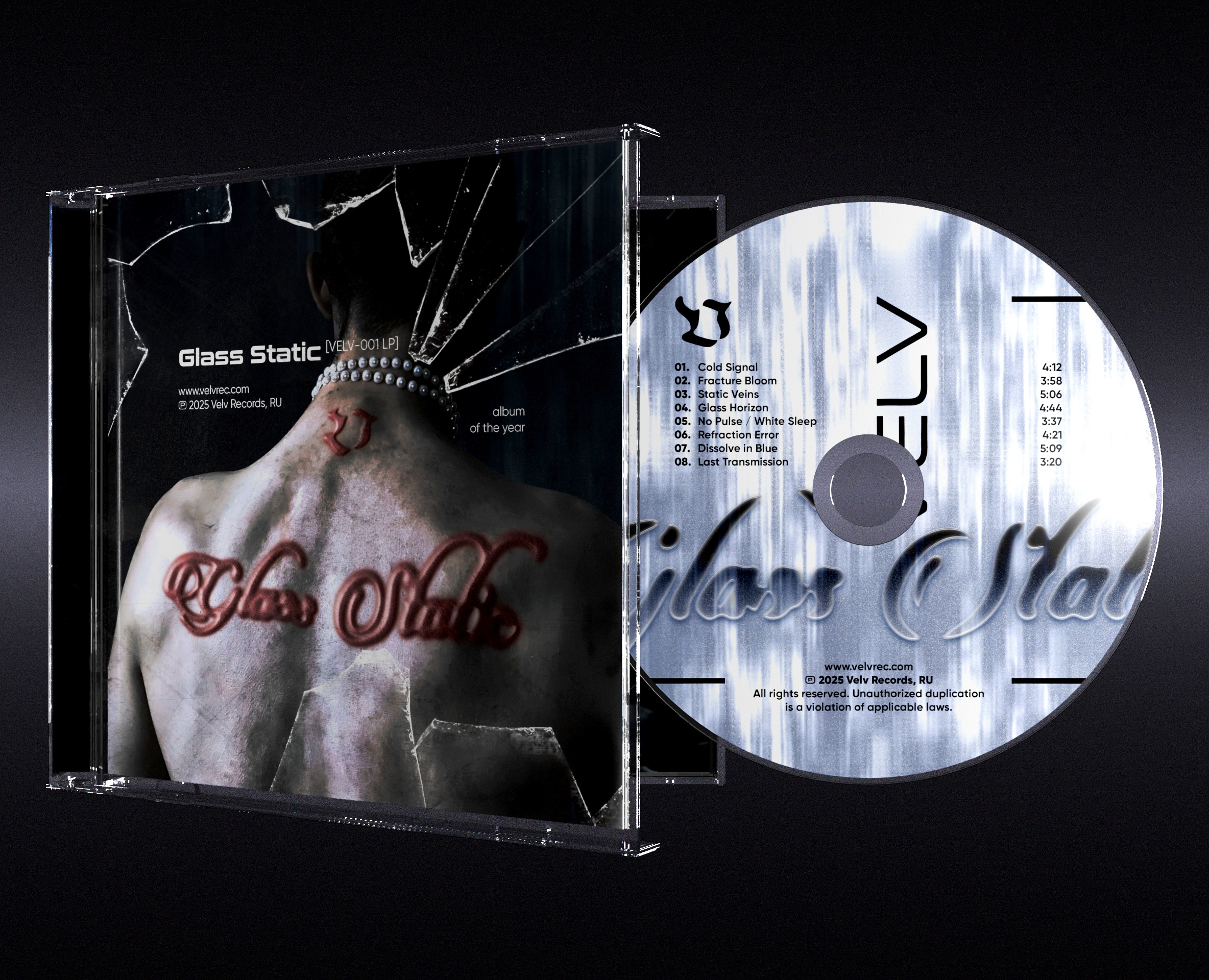 Концепция альбома Glass Static — Графика на Dprofile