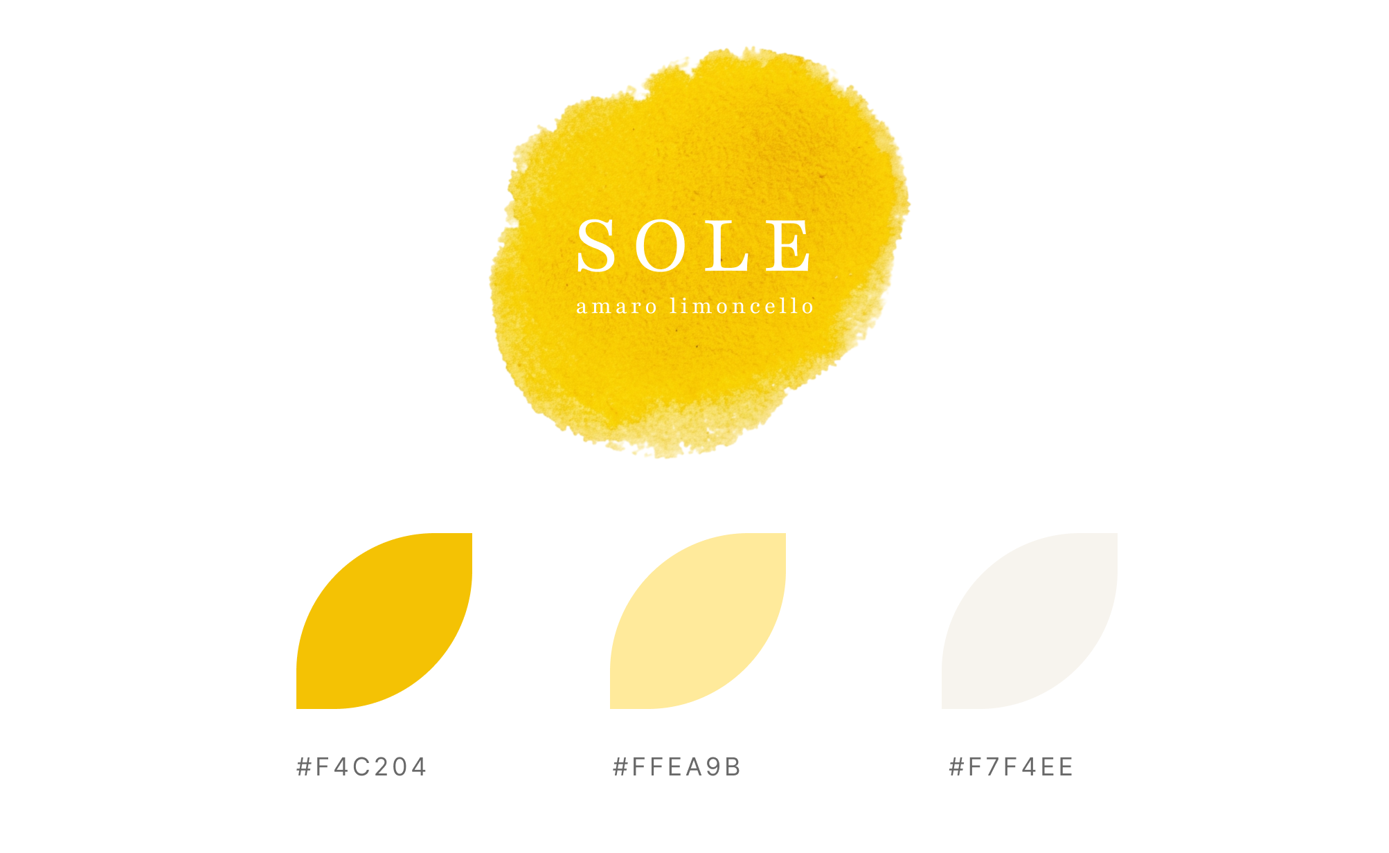 Брендинг для продукции SOLE amore limoncello — Изображение №1 — Брендинг, Графика на Dprofile