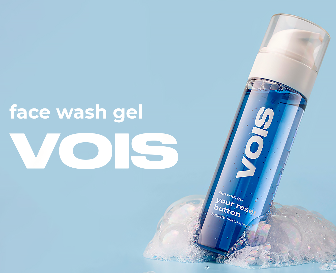 VOIS face wash gel на Dprofile