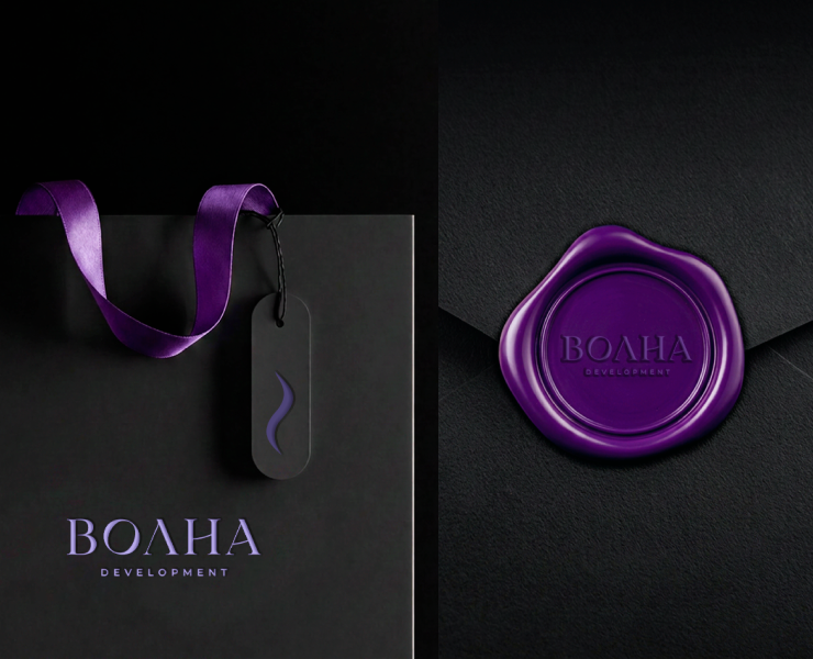 Брендинг для строительной компании Волна development на Dprofile