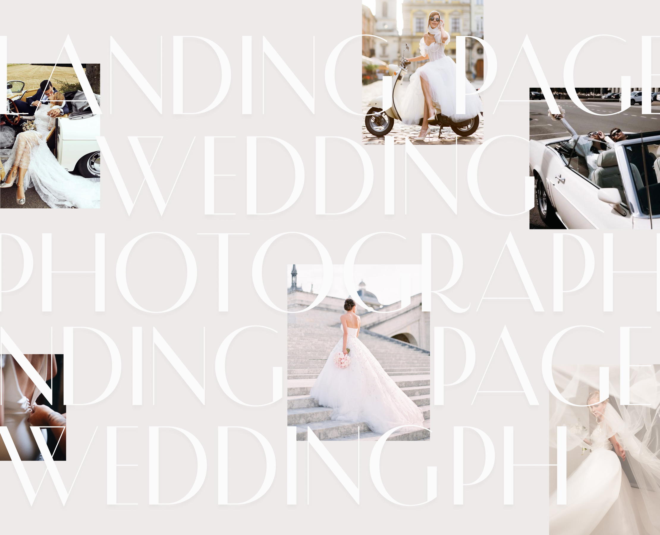 WEDDING PHOTOGRAPHER WEBDESIGN CONCEPT — Интерфейсы на Dprofile