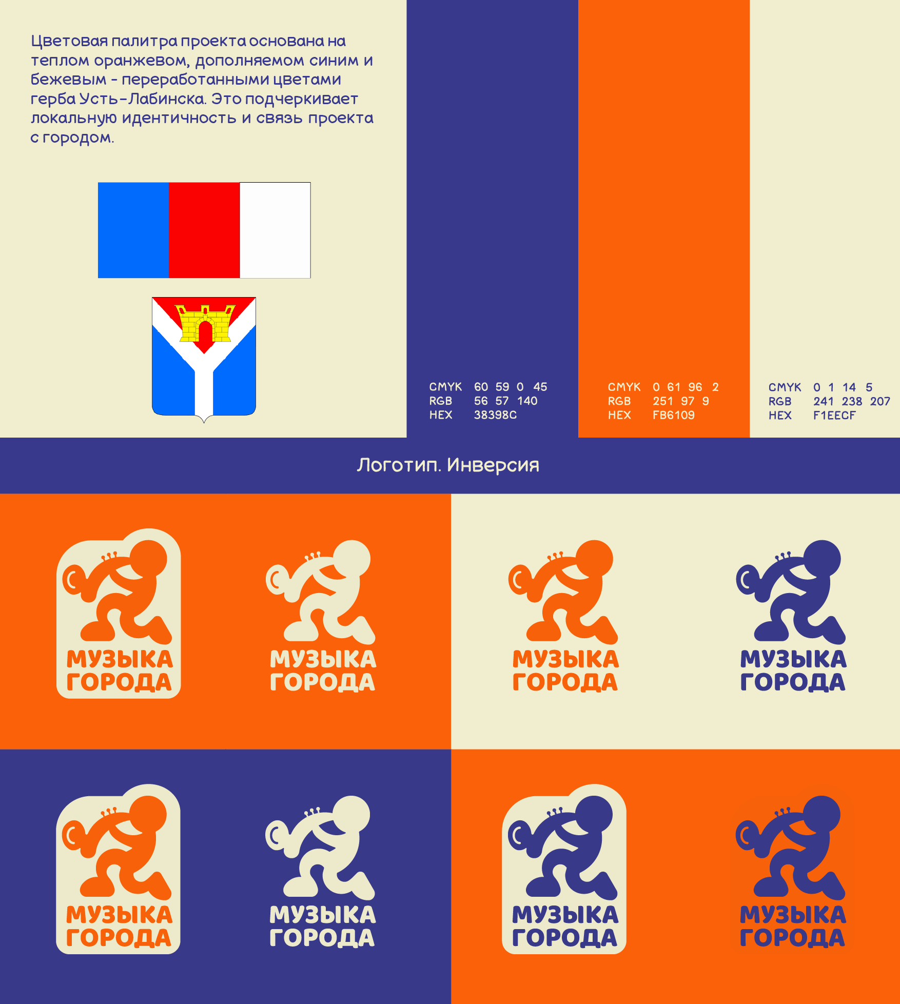 Брендинг проекта "Музыка города" г. Усть-Лабинск — Изображение №2 — Брендинг на Dprofile