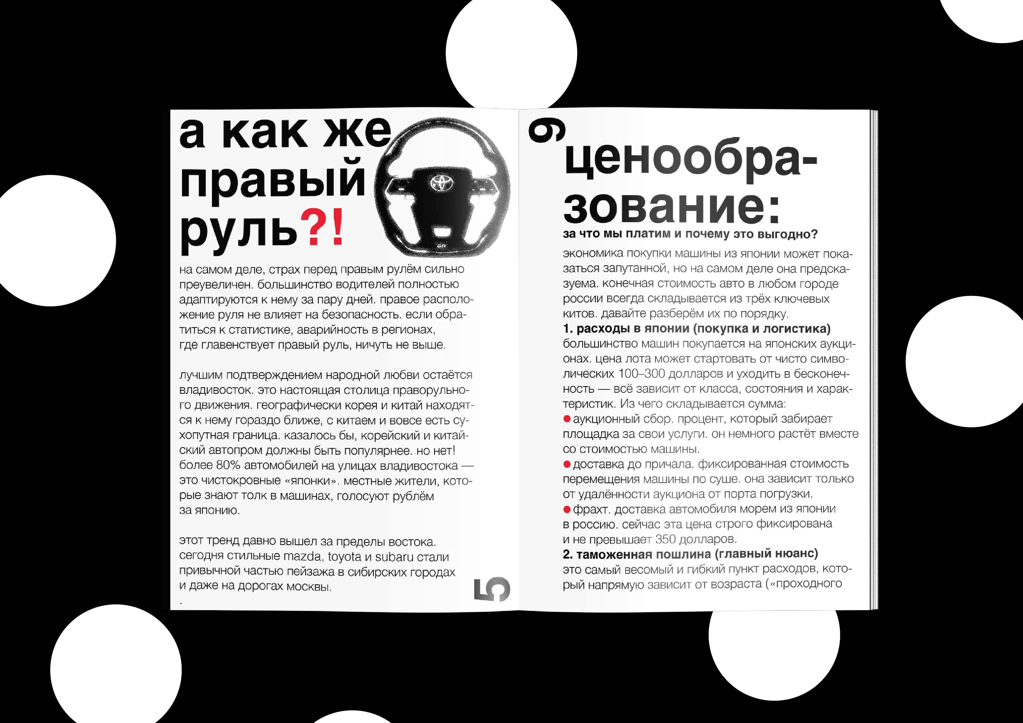 зин "как выбрать свой первый японский автомобиль?" — Изображение №4 — Графика на Dprofile
