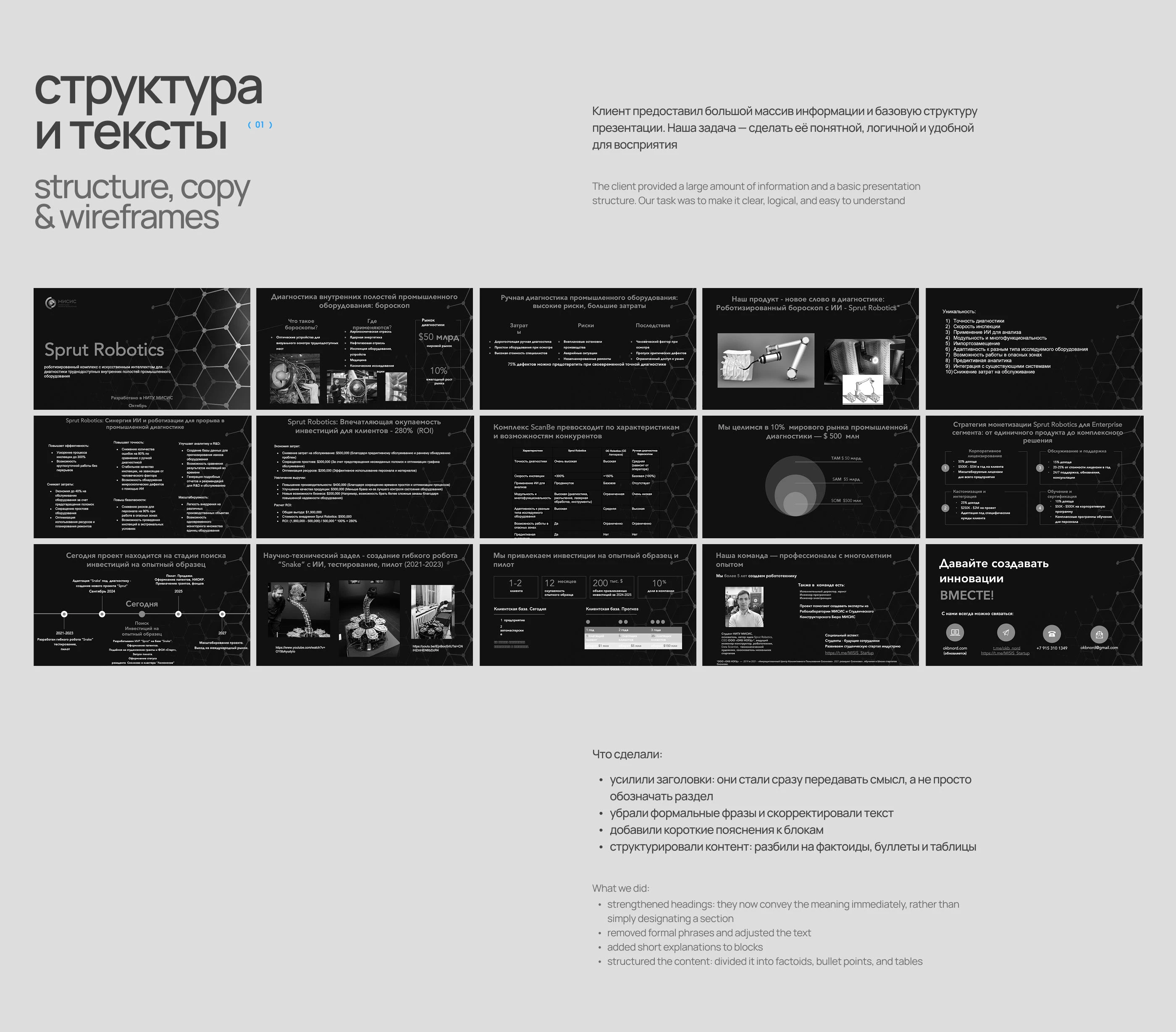 Sprut Robotics - презентация проекта — Изображение №4 — Графика, Маркетинг на Dprofile