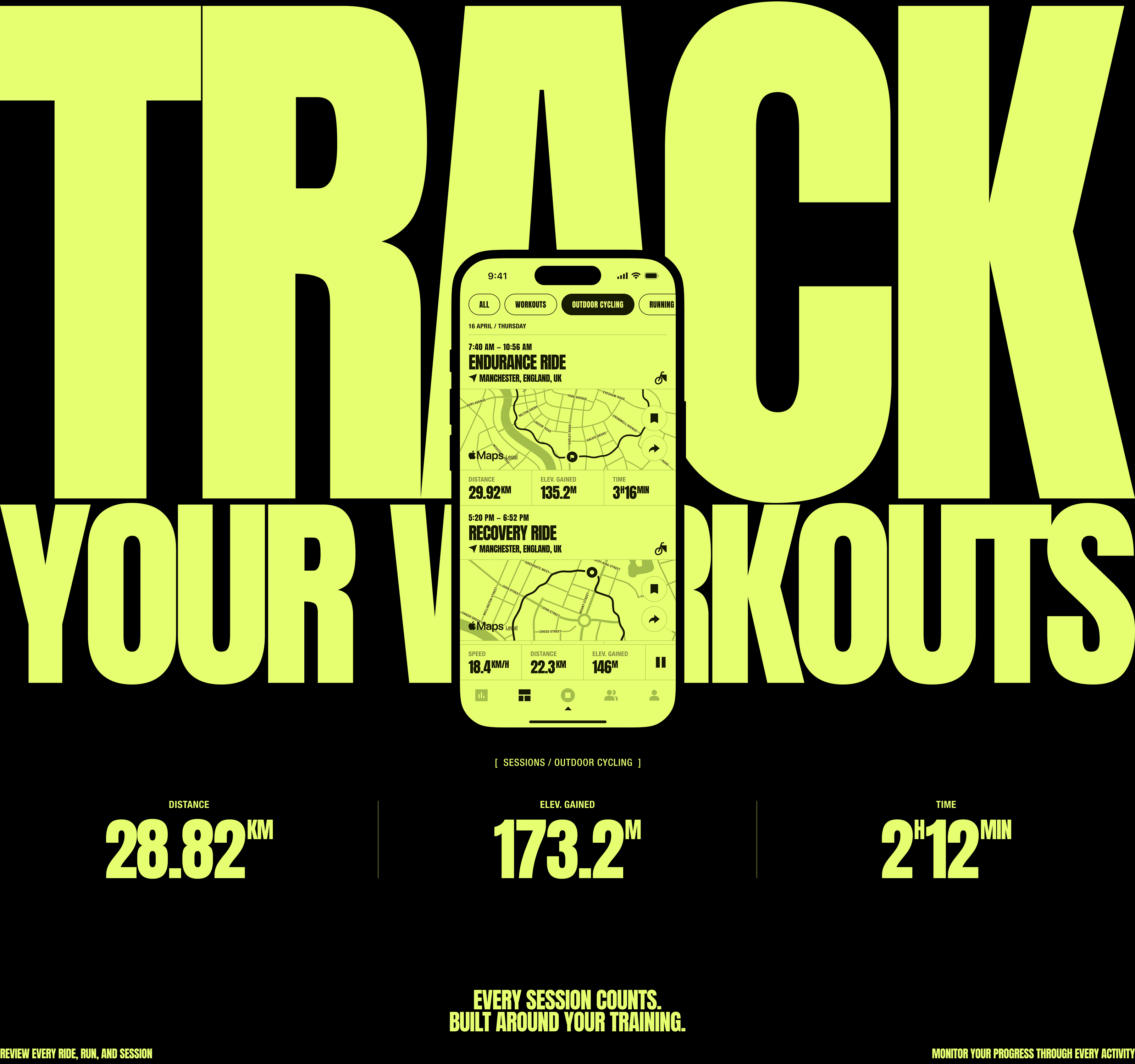 The Pace Club — Fitness App — Изображение №30 — Интерфейсы, Брендинг на Dprofile