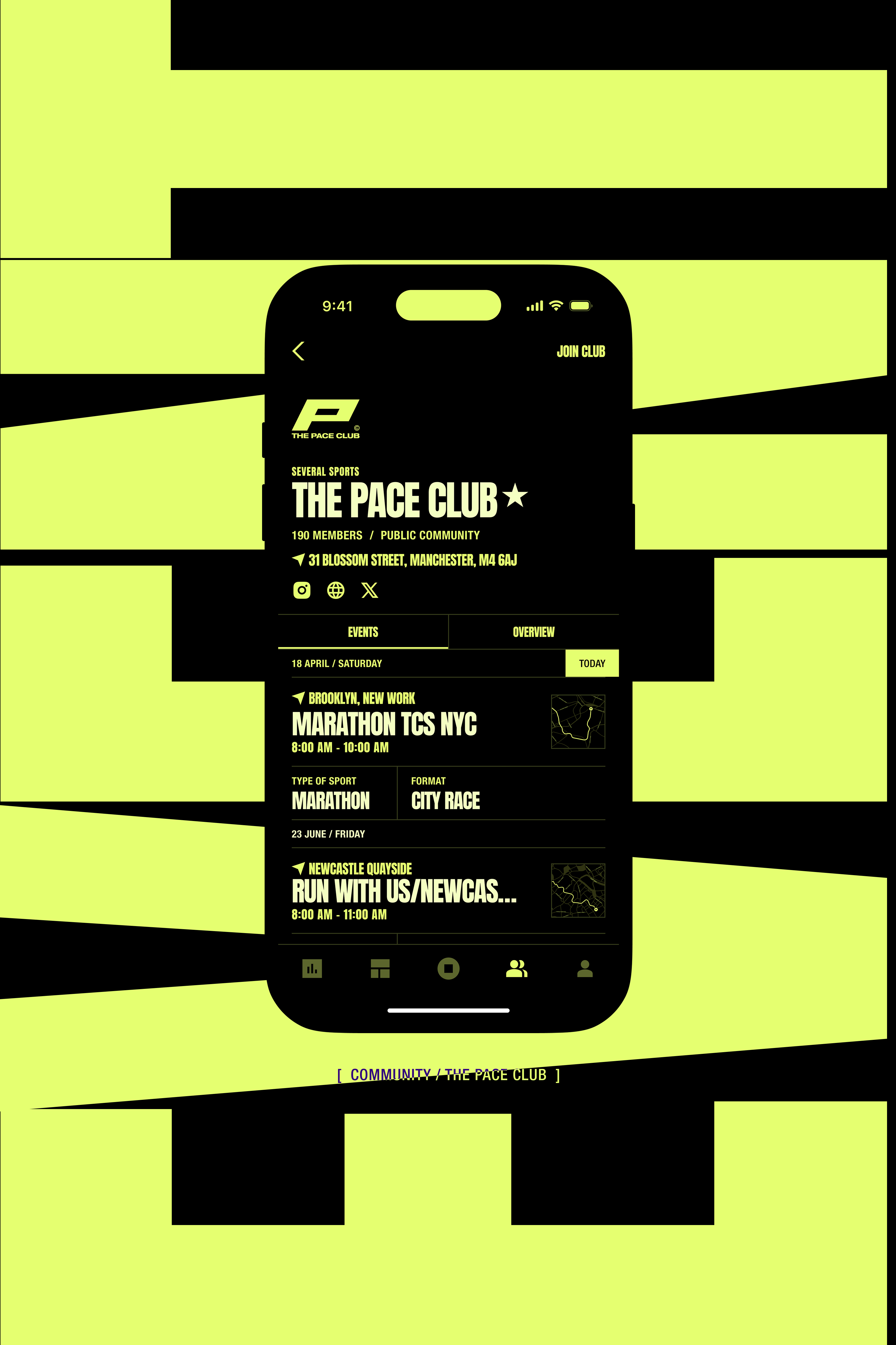 The Pace Club — Fitness App — Изображение №37 — Интерфейсы, Брендинг на Dprofile