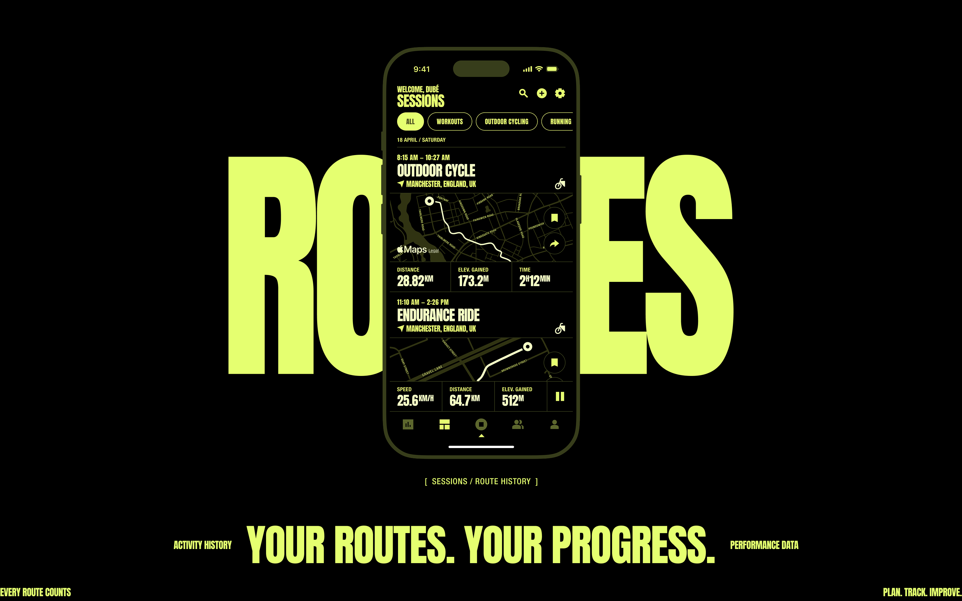 The Pace Club — Fitness App — Изображение №32 — Интерфейсы, Брендинг на Dprofile