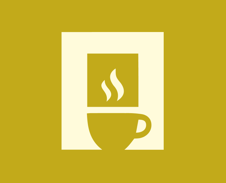 Айдентика кофейни Полдень на Dprofile