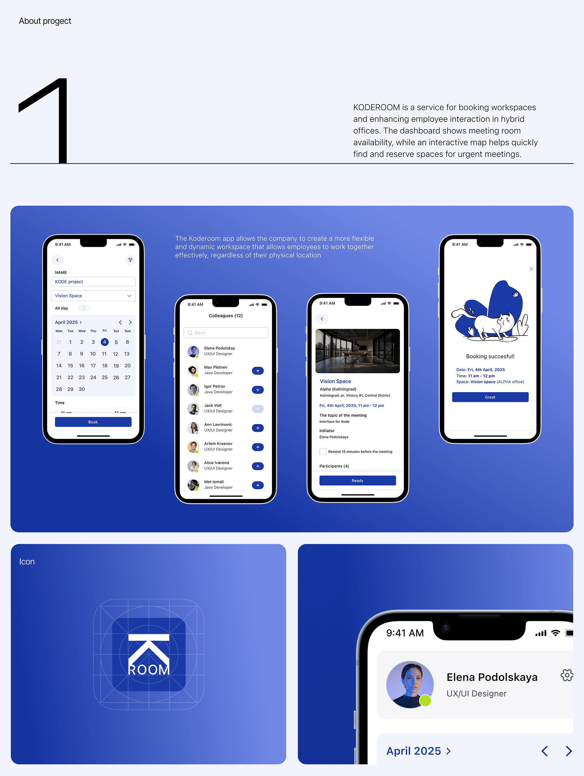 Meeting rooms. KODE | mobile app — Изображение №2 — Интерфейсы на Dprofile