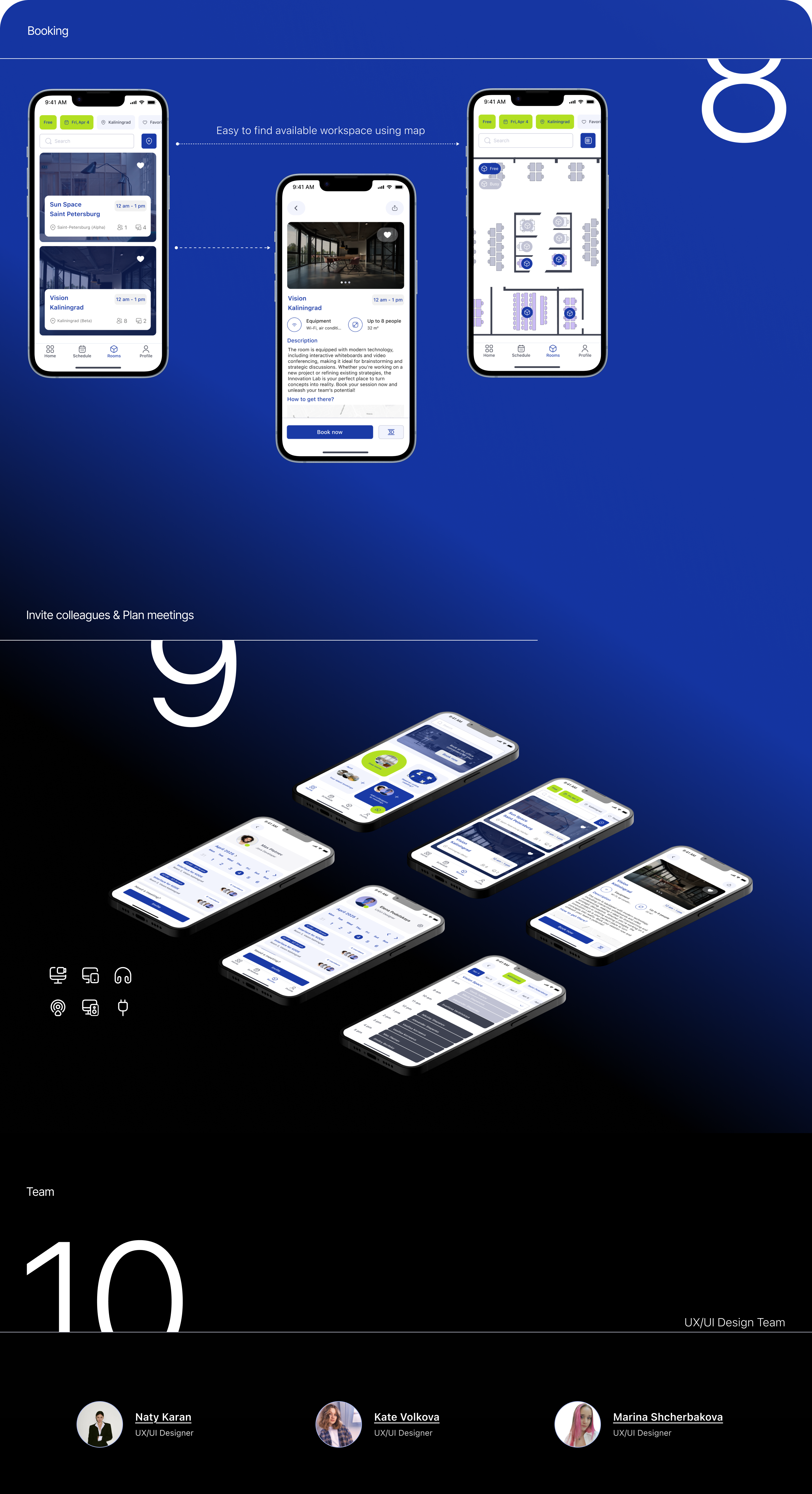 Meeting rooms. KODE | mobile app — Изображение №5 — Интерфейсы на Dprofile
