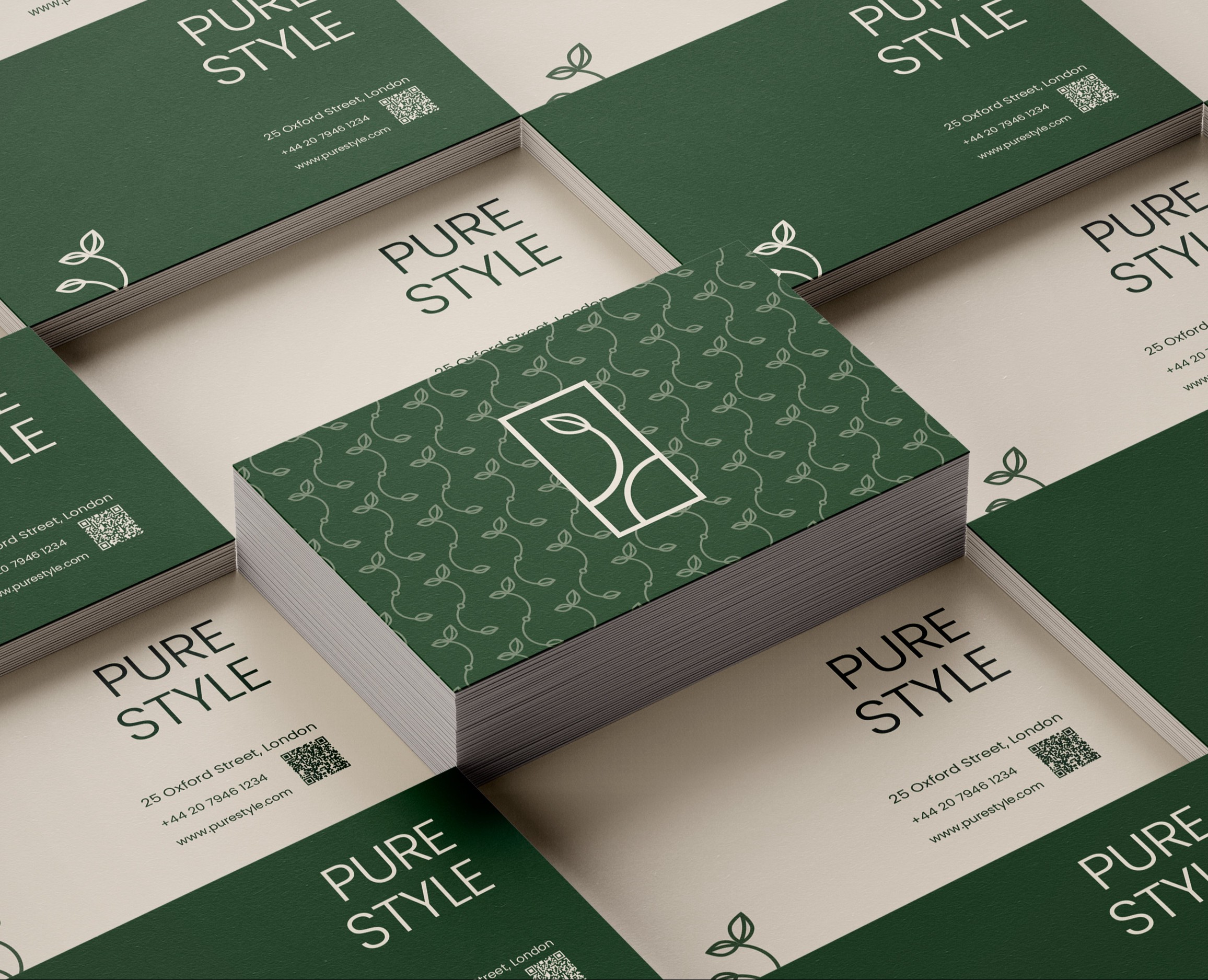 Pure Style | Clothing Brand Visual Identity — Брендинг на Dprofile