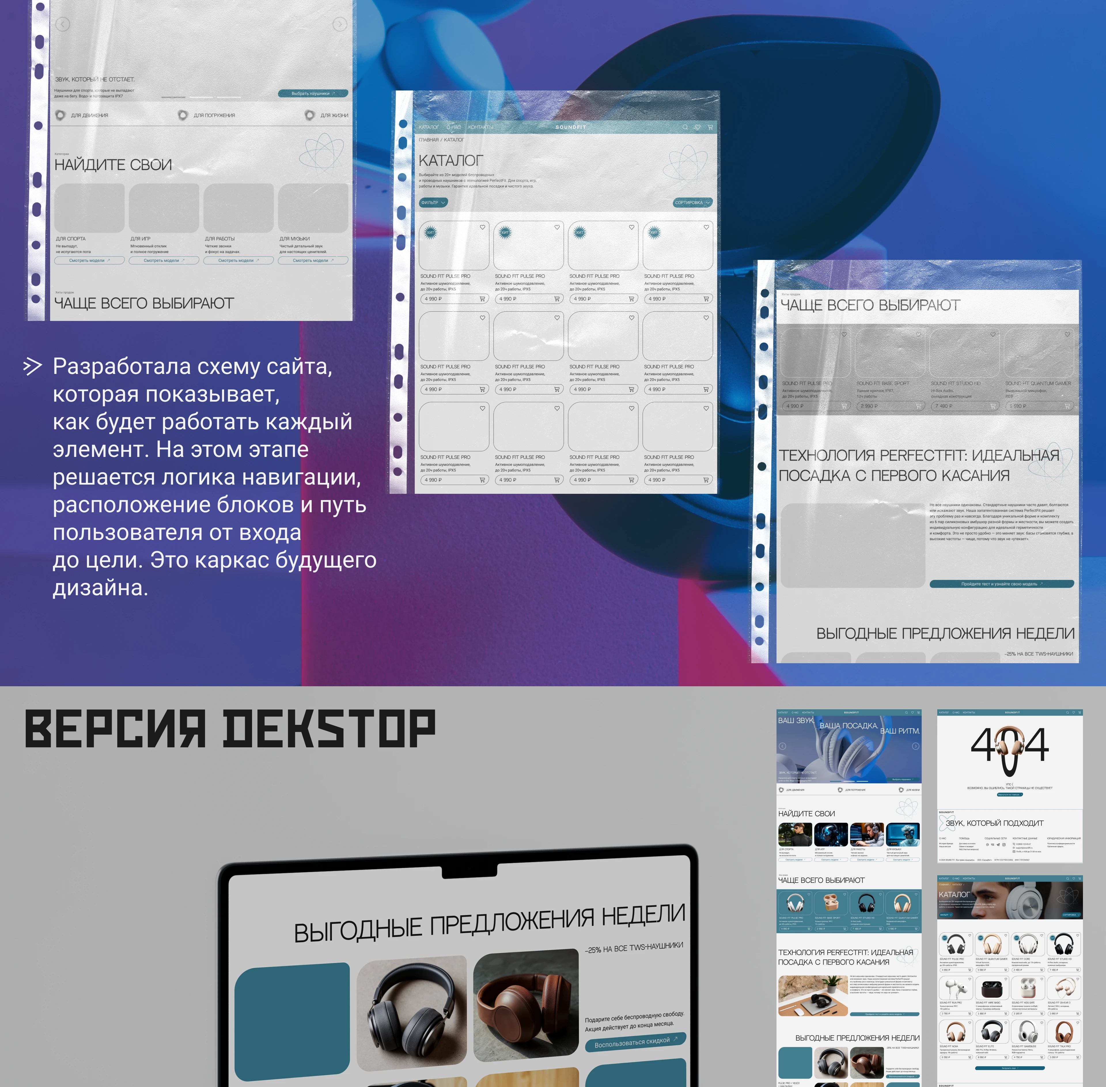 Интернет магазин наушников — Изображение №5 — Интерфейсы на Dprofile