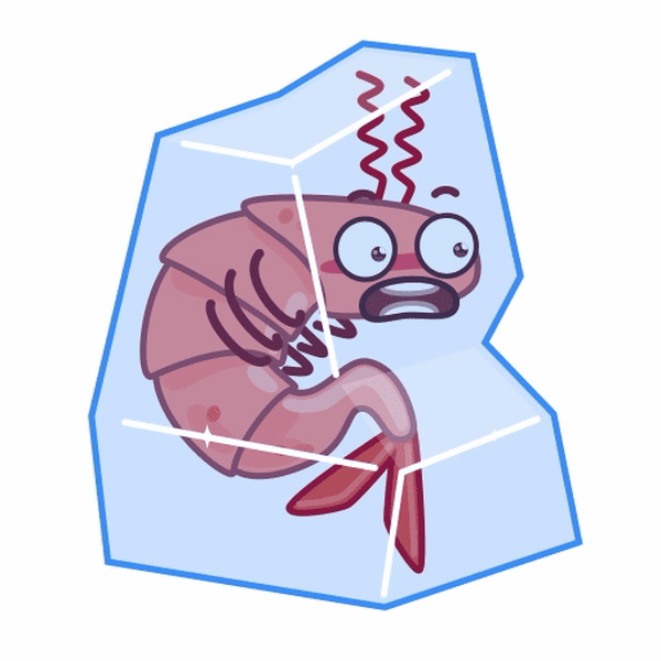 Анимированные стикеры «Креветочная» — Изображение №9 — Иллюстрация, Анимация на Dprofile