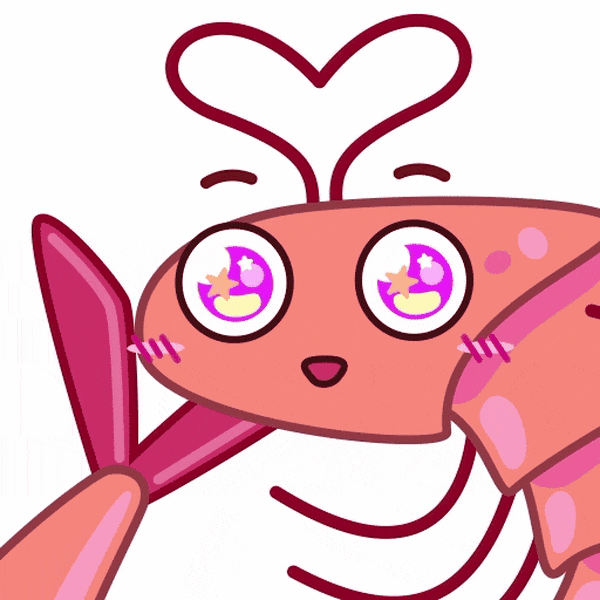 Анимированные стикеры «Креветочная» — Изображение №8 — Иллюстрация, Анимация на Dprofile