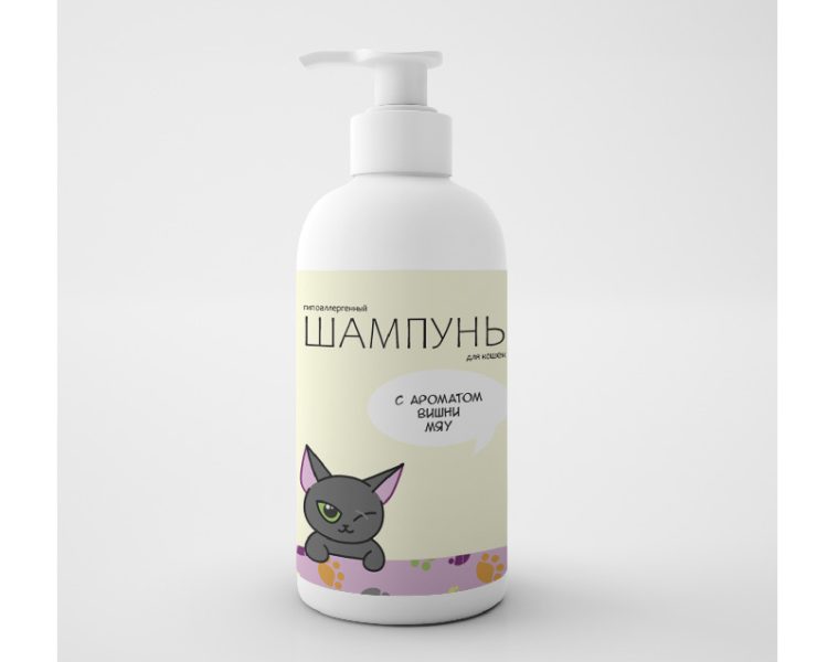 Фирменный стиль кошачьей косметики — Брендинг, Иллюстрация на Dprofile