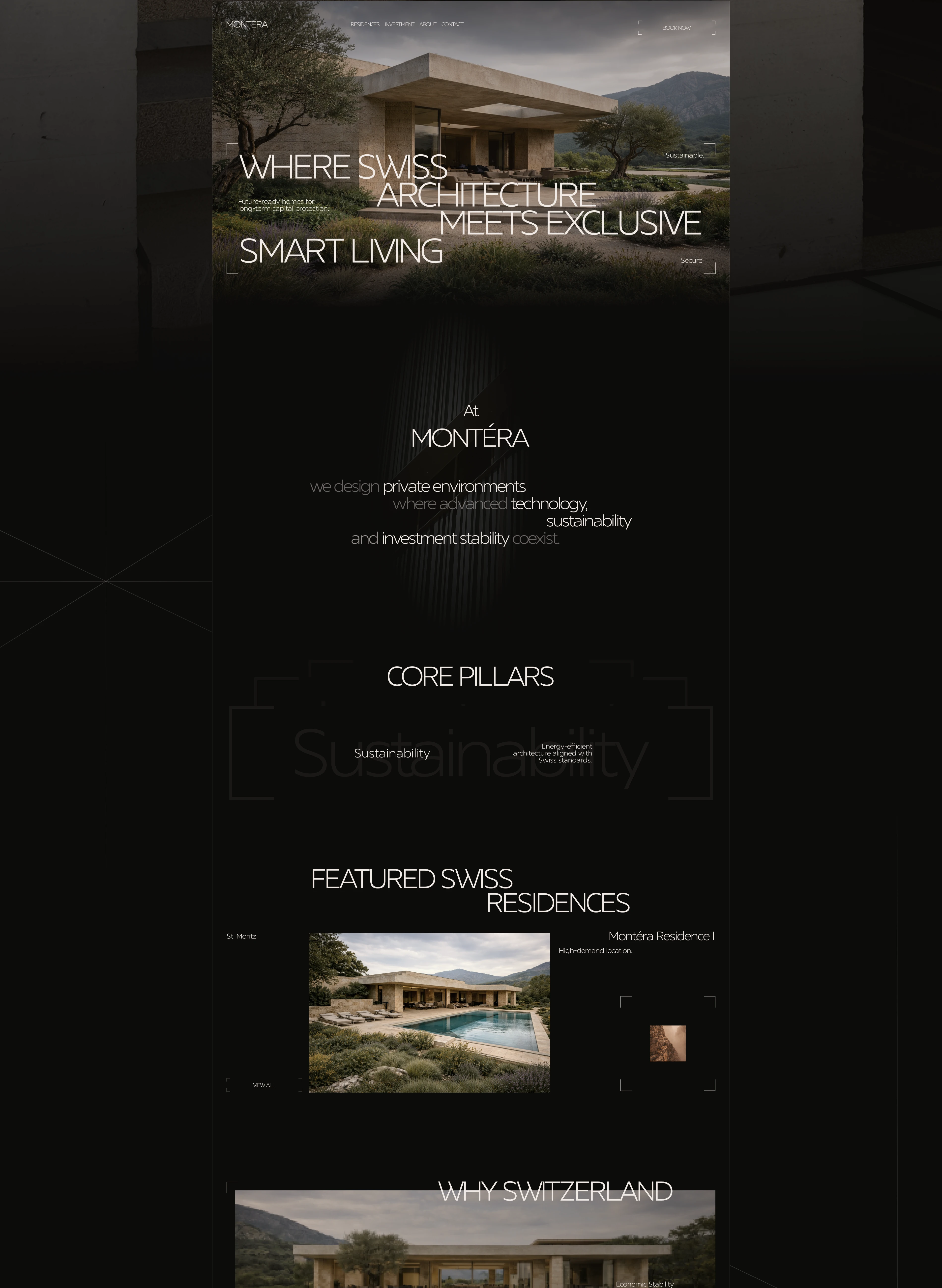 construction company // website design — Изображение №4 — Интерфейсы на Dprofile