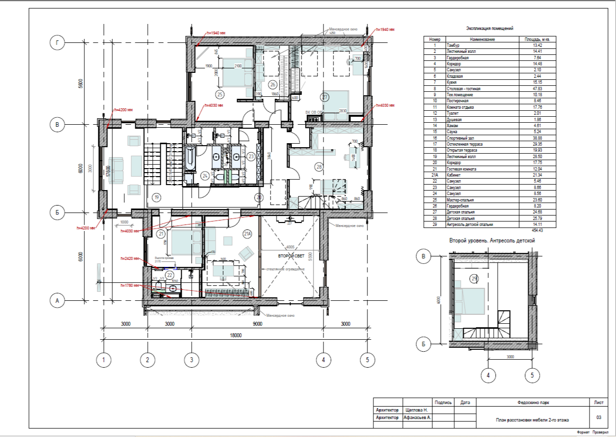 Дом в поселке Федоскино Парк — Изображение №13 — Архитектура на Dprofile