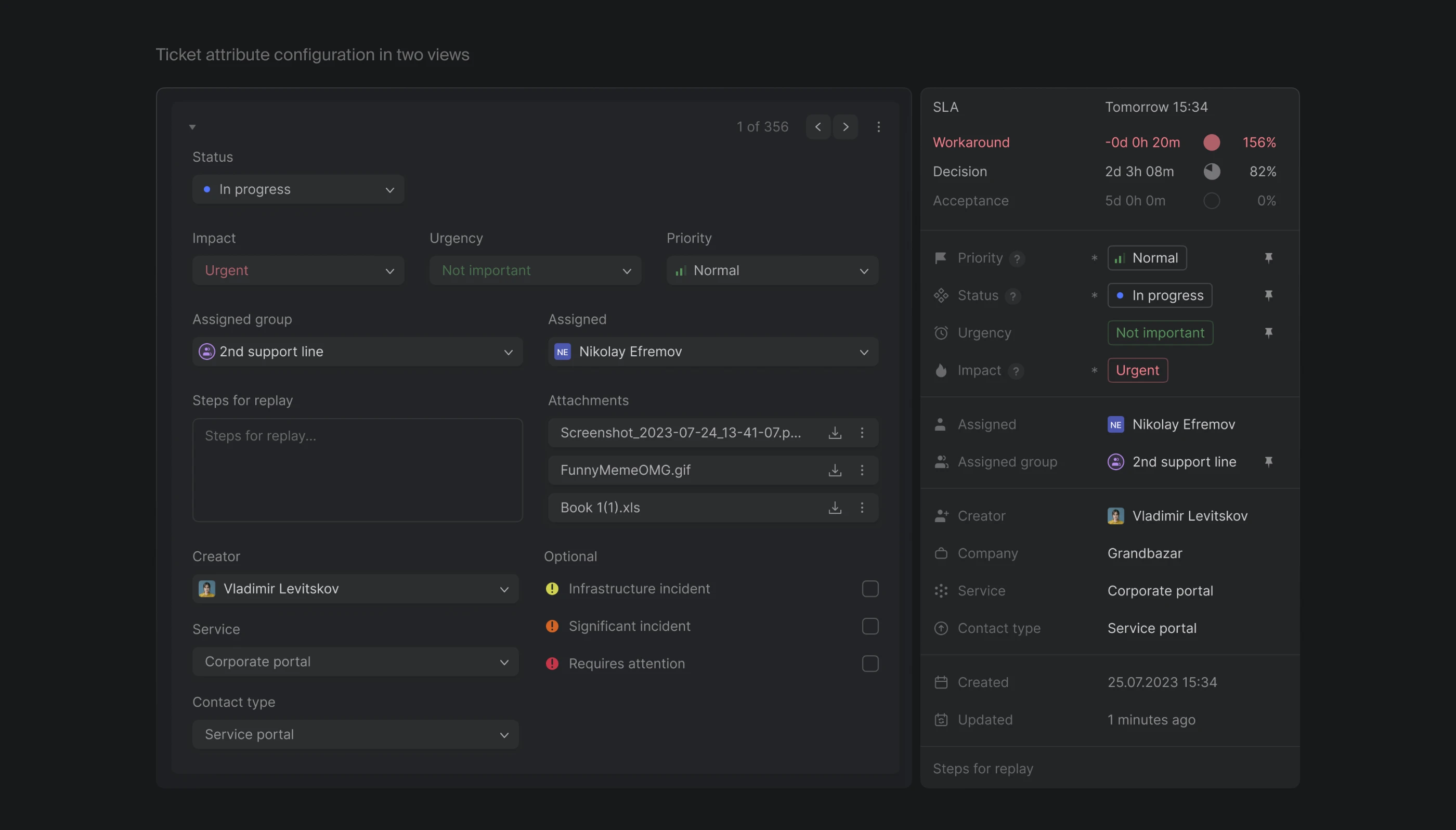 ITSM Panel — UI/UX Concept — Изображение №6 — Интерфейсы на Dprofile