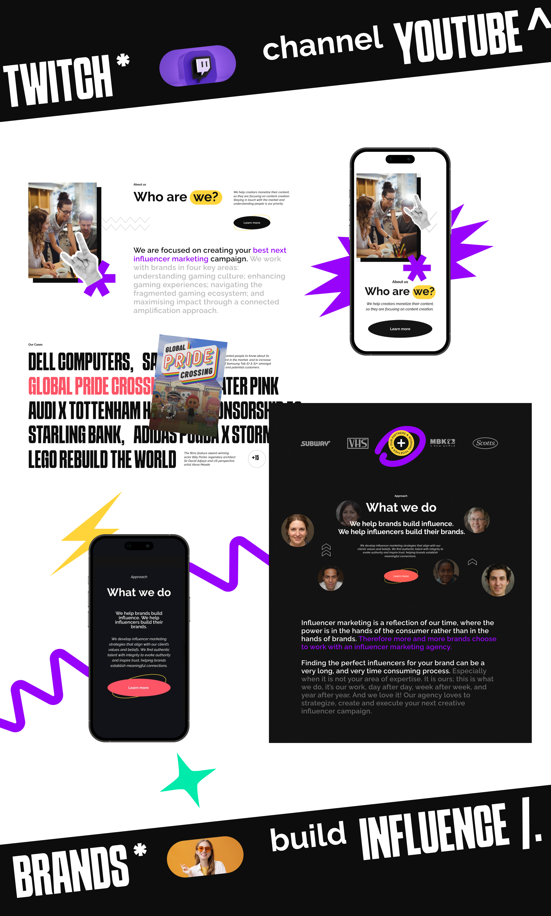 DST: промо-сайт для международной площадки инфлюенсеров — Изображение №6 — Интерфейсы, Анимация на Dprofile