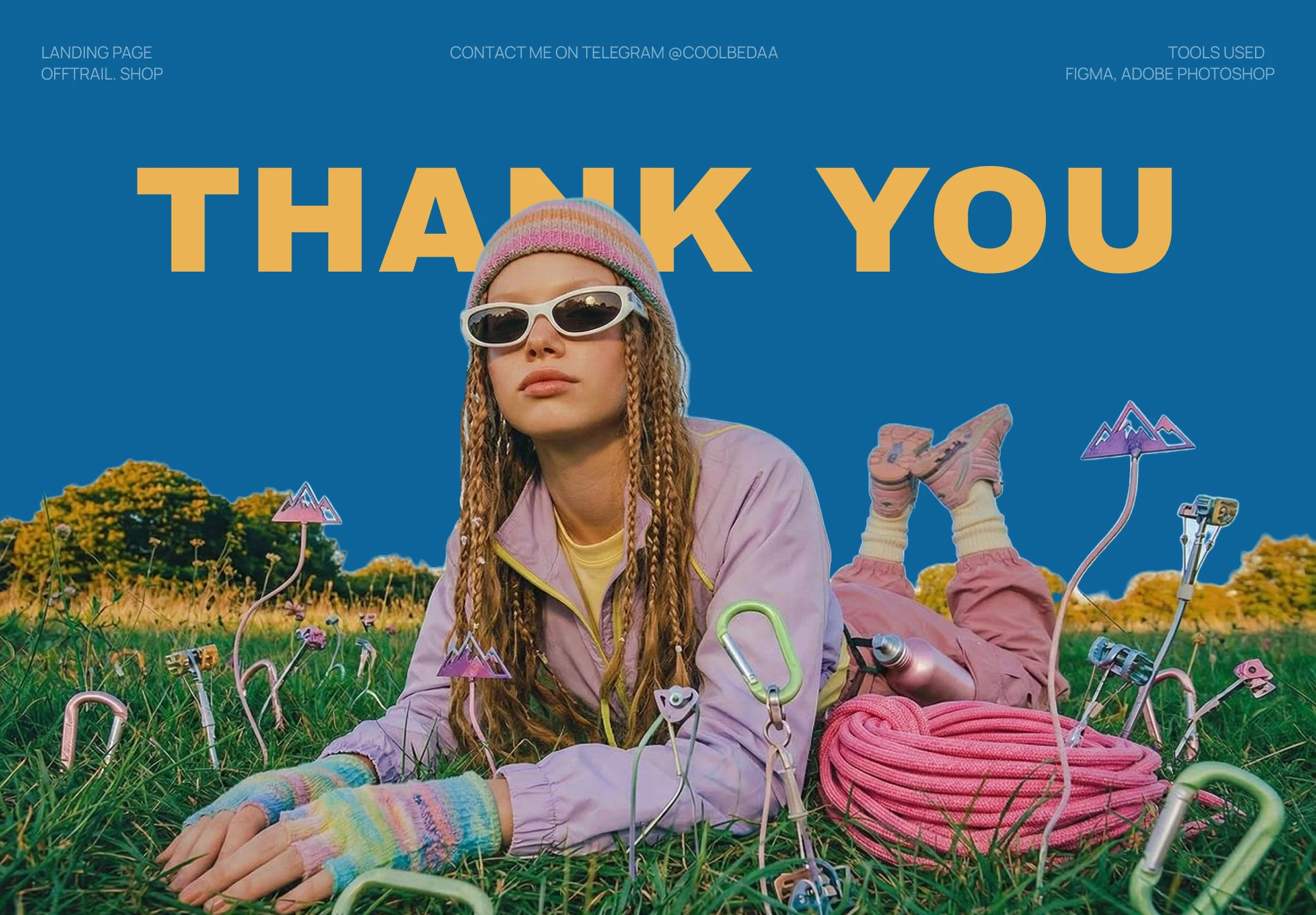 OFFtrail Promo Landing Page — Изображение №8 — Интерфейсы, Брендинг на Dprofile