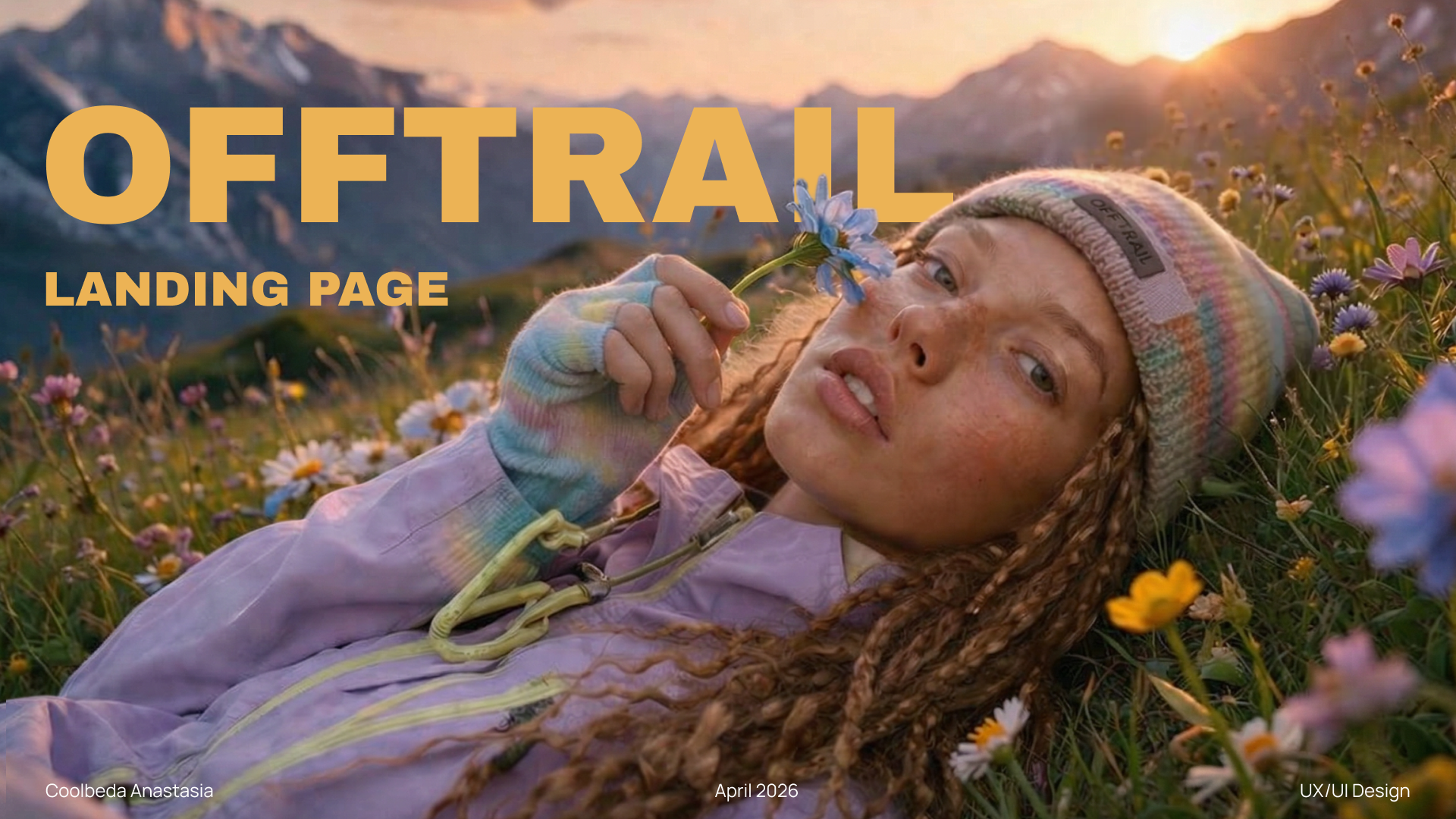 OFFtrail Promo Landing Page — Изображение №1 — Интерфейсы, Брендинг на Dprofile