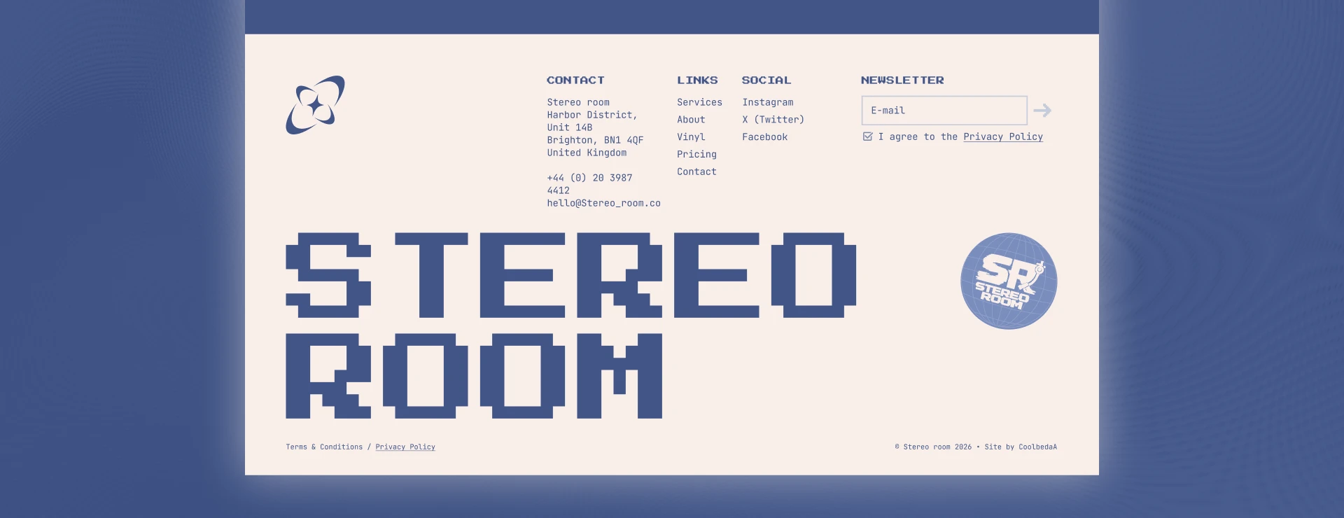 STEREO ROOM.online vinyl store — Изображение №4 — Интерфейсы на Dprofile