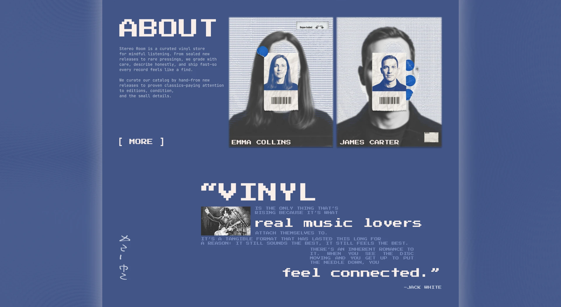 STEREO ROOM.online vinyl store — Изображение №3 — Интерфейсы на Dprofile