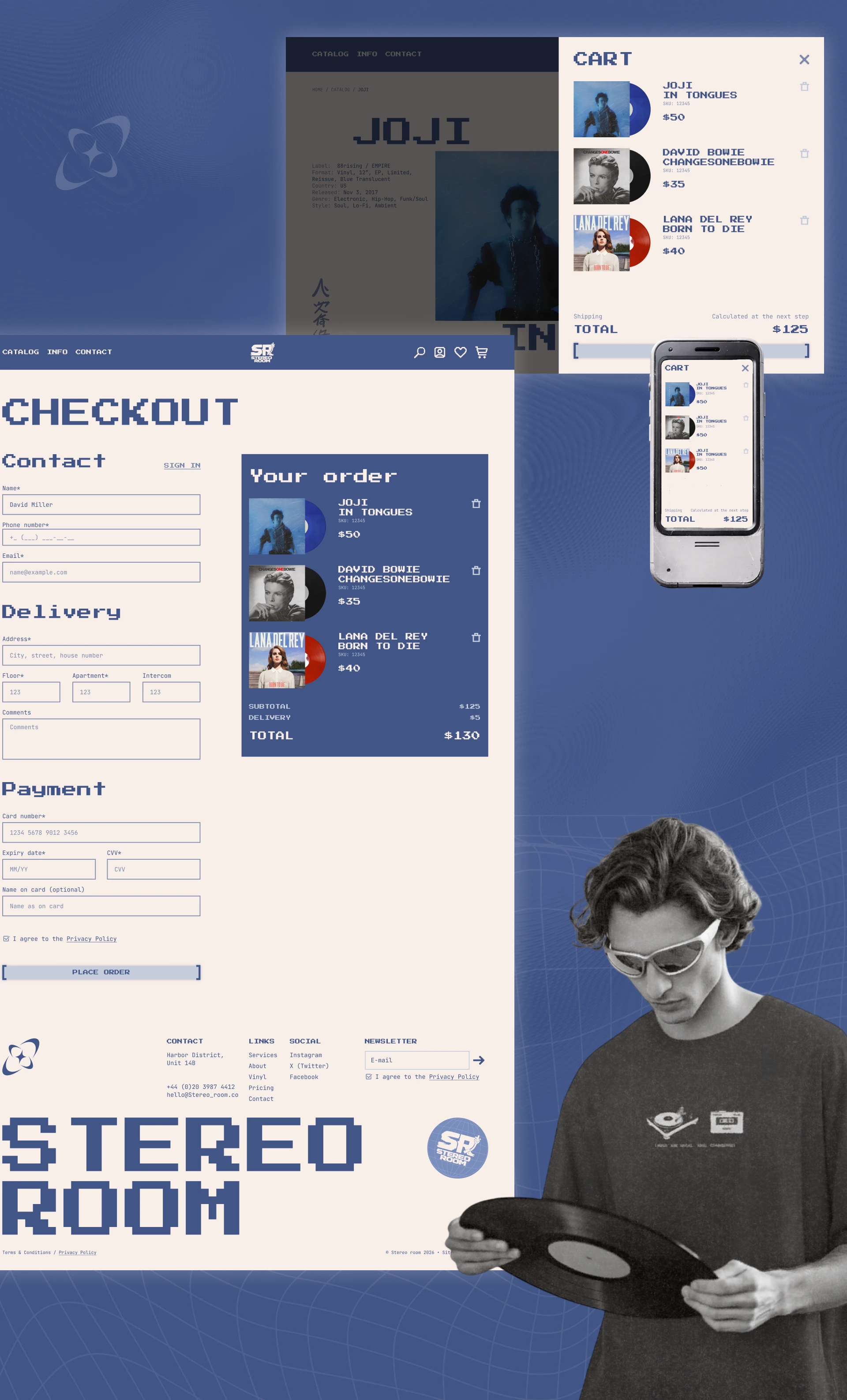 STEREO ROOM.online vinyl store — Изображение №8 — Интерфейсы на Dprofile