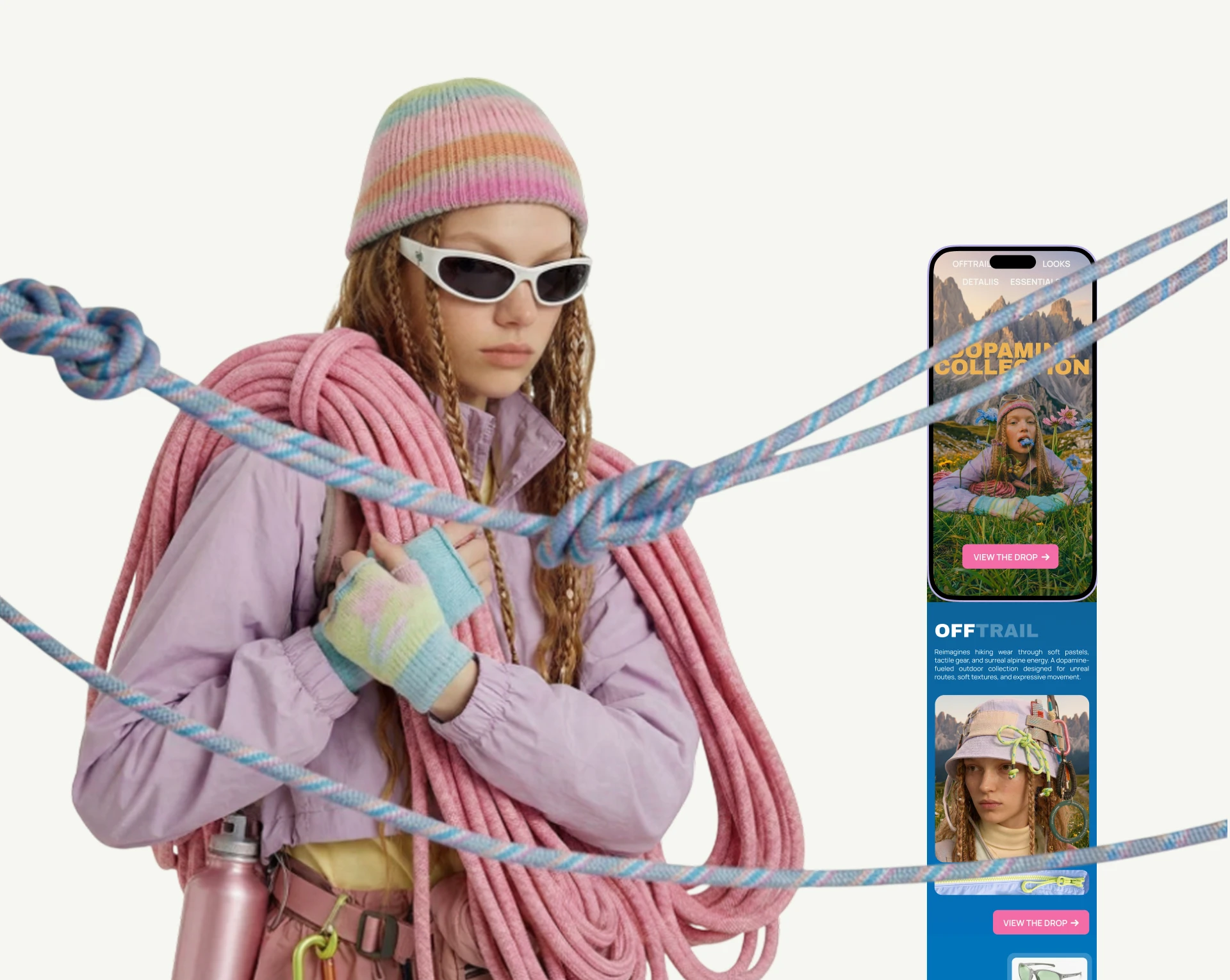 OFFtrail Promo Landing Page — Изображение №5 — Интерфейсы, Брендинг на Dprofile